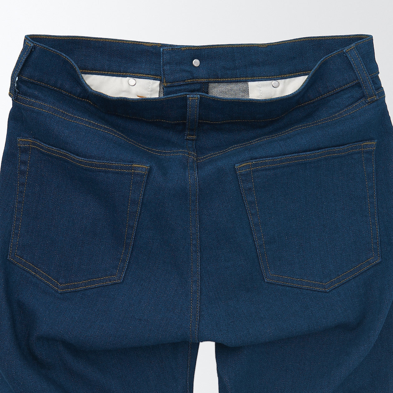 Men's Stretch Denim Slim Pants Blue (L 30inch / 76cm) - Image 10