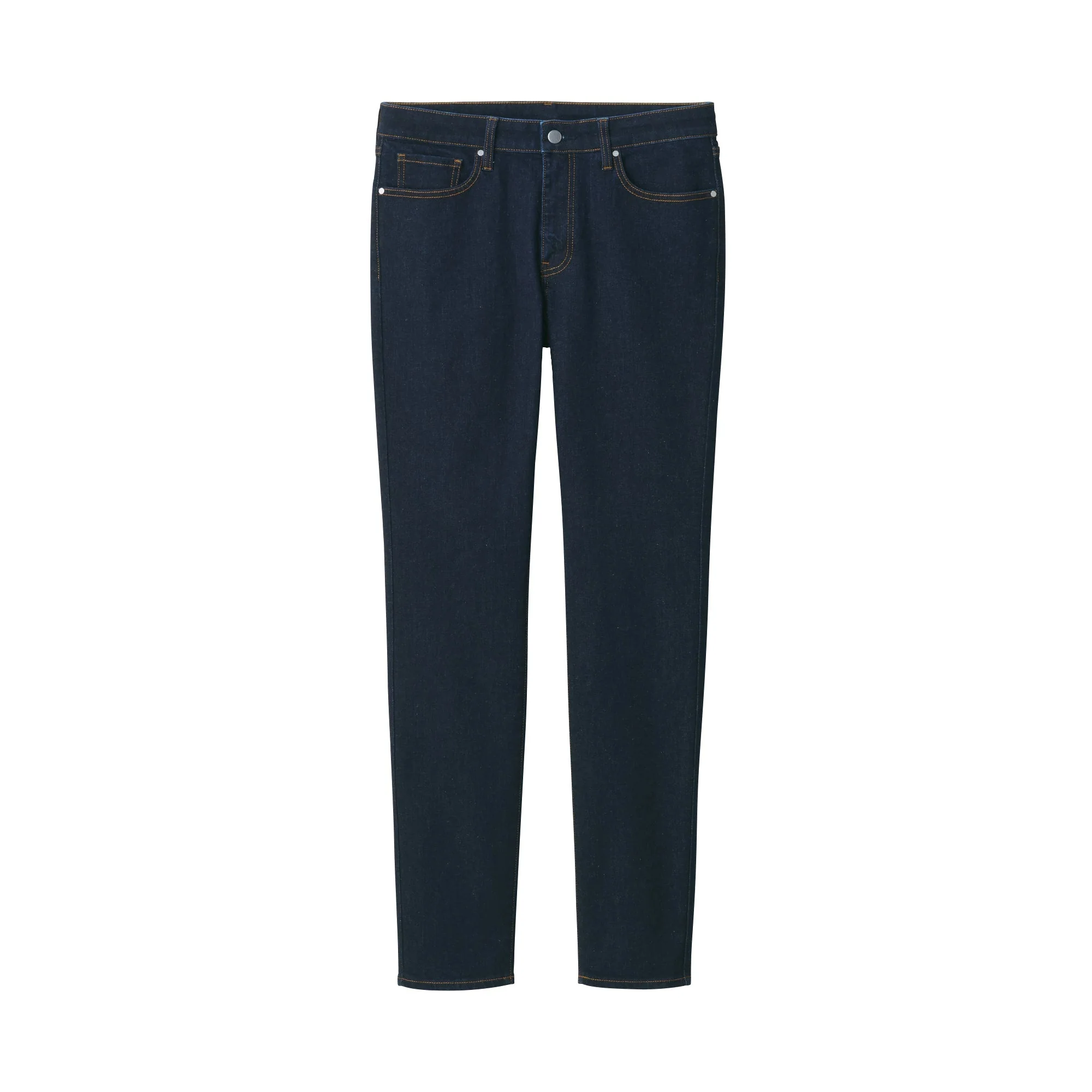 Men's Super Stretch Denim Skinny Pants Dark Navy (L 32inch / 82cm) - Image 2
