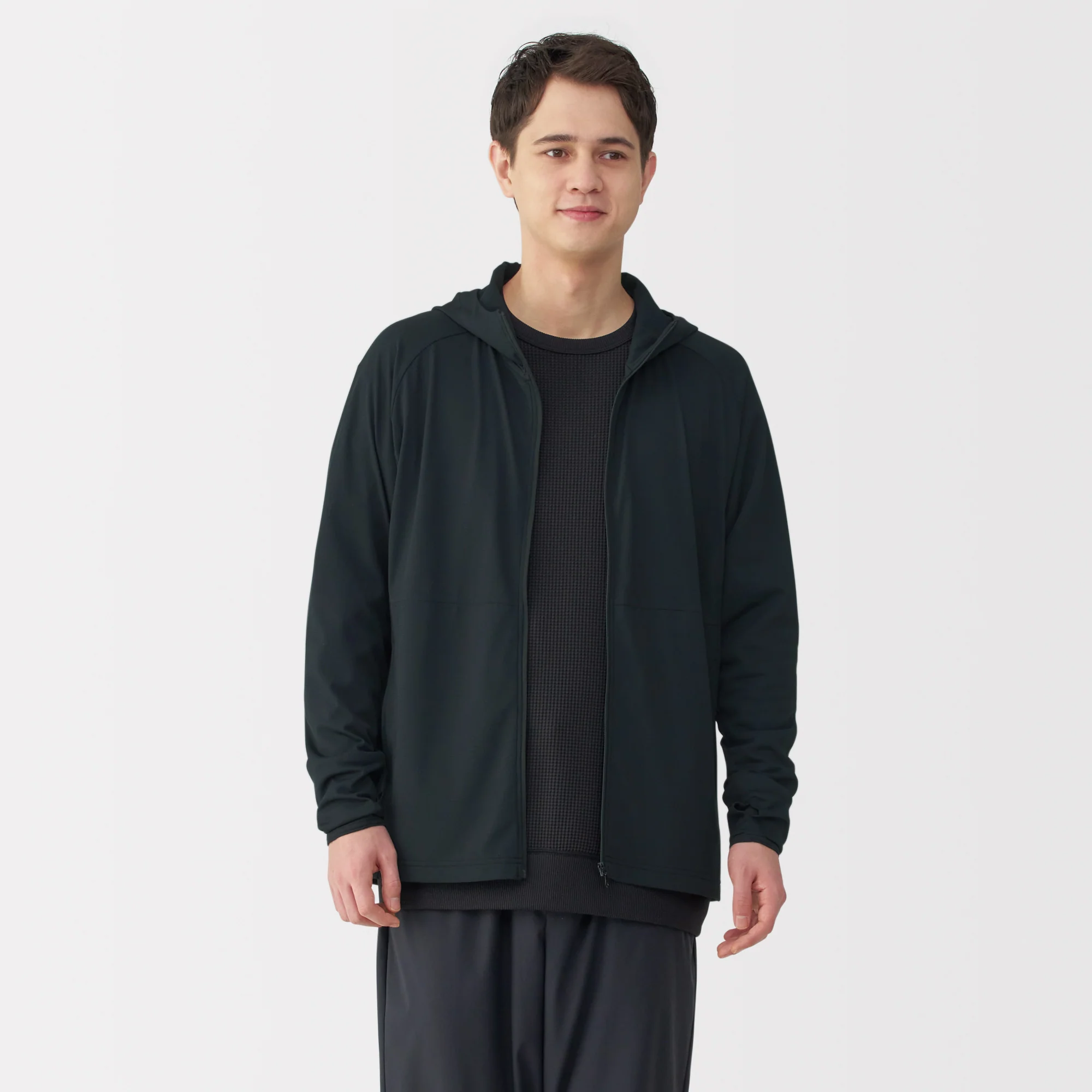 Men's UV Protection Quick Dry Pocketable Zip-Up Hoodie - Image 25