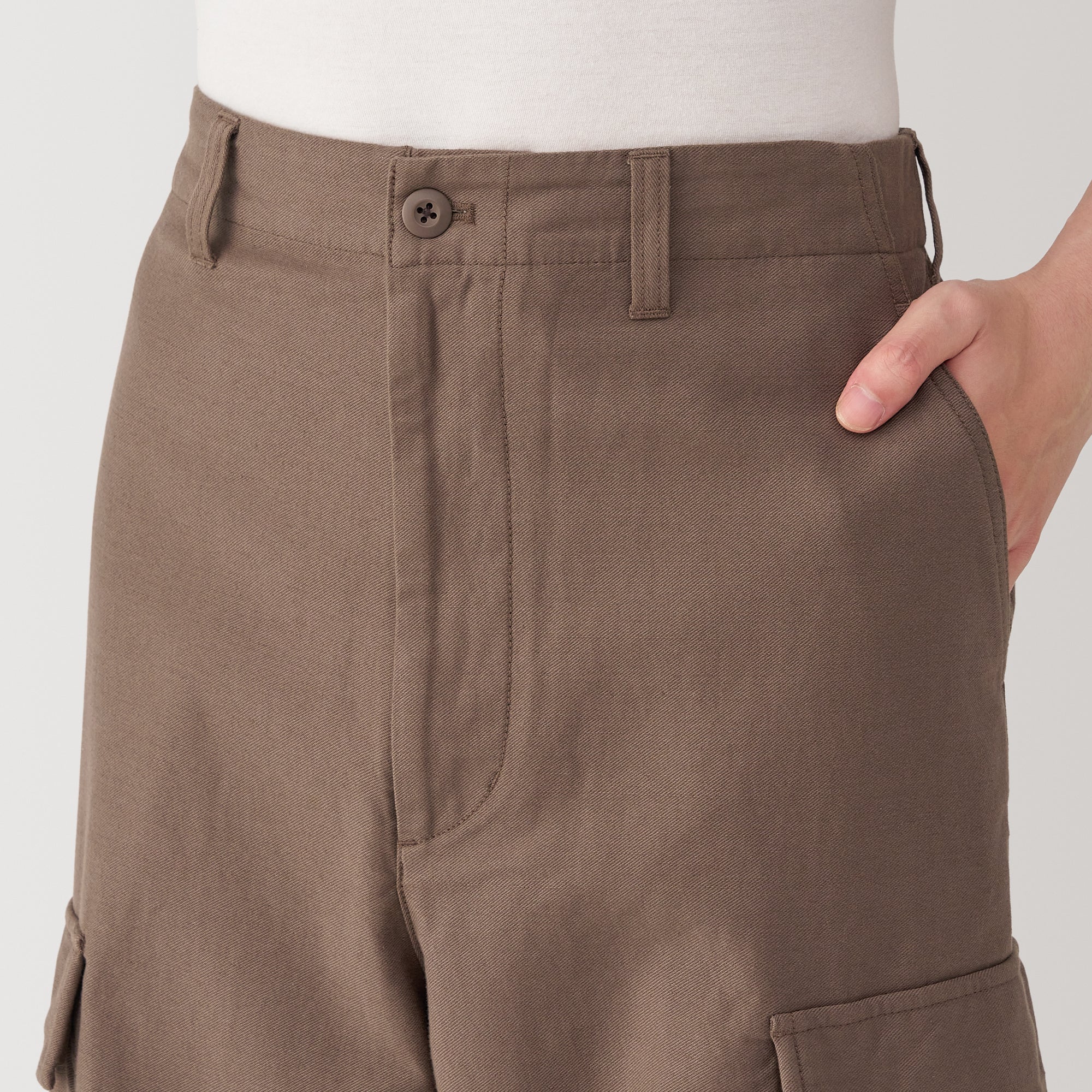 Men's Washed Easy Cargo Pants - Image 7