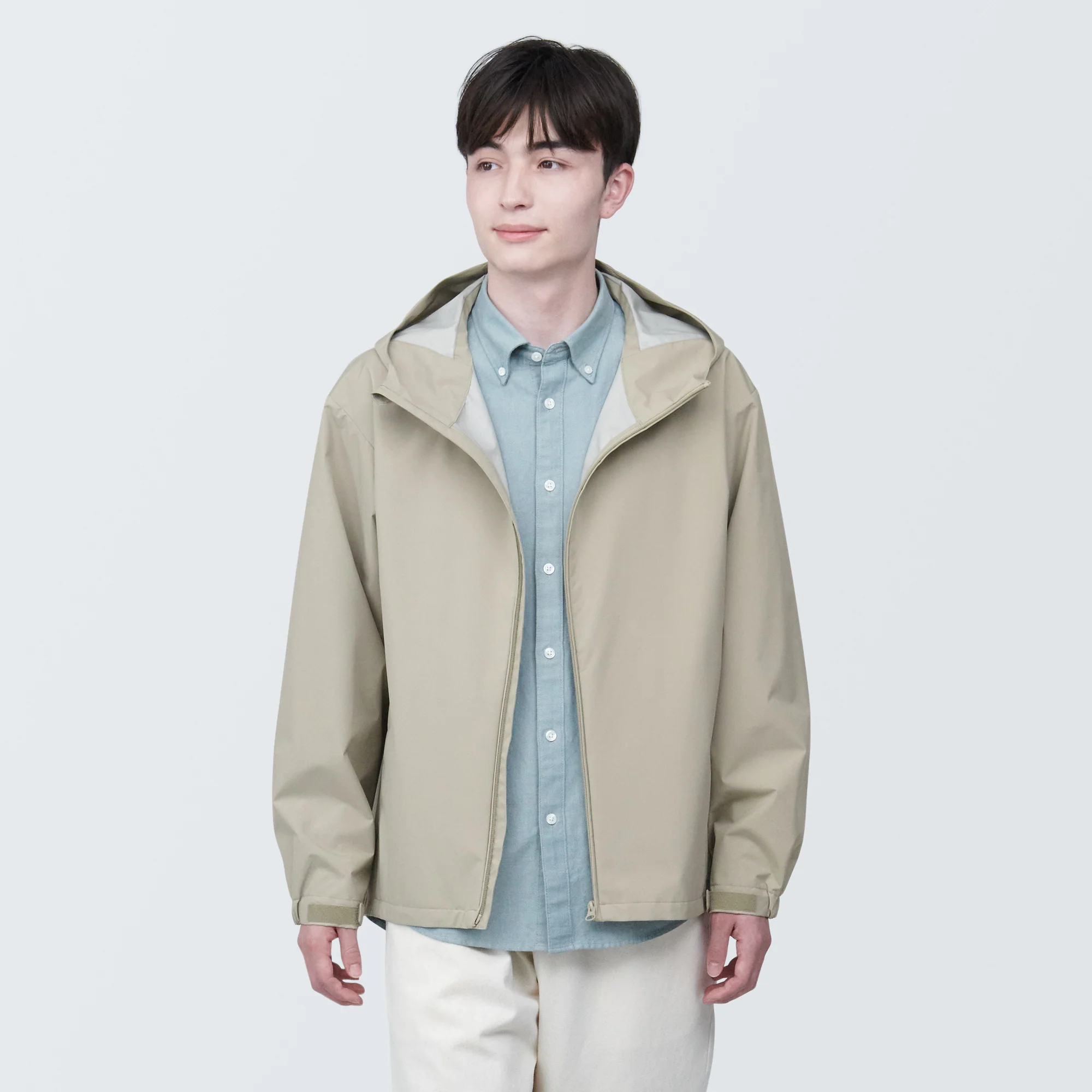 Men's Water Repellent Hooded Jacket