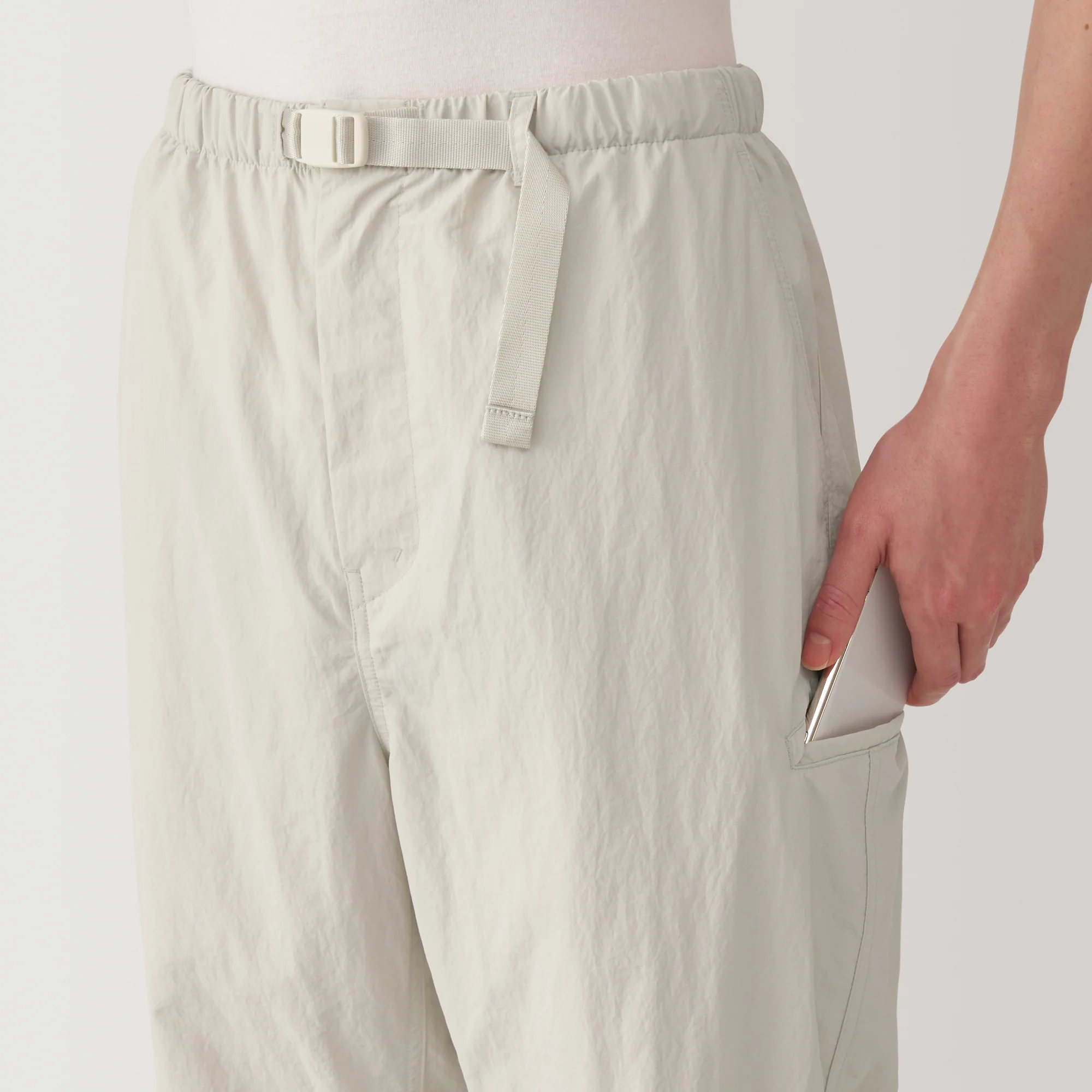 Men's Water Repellent Nylon Wind Pants - Image 11