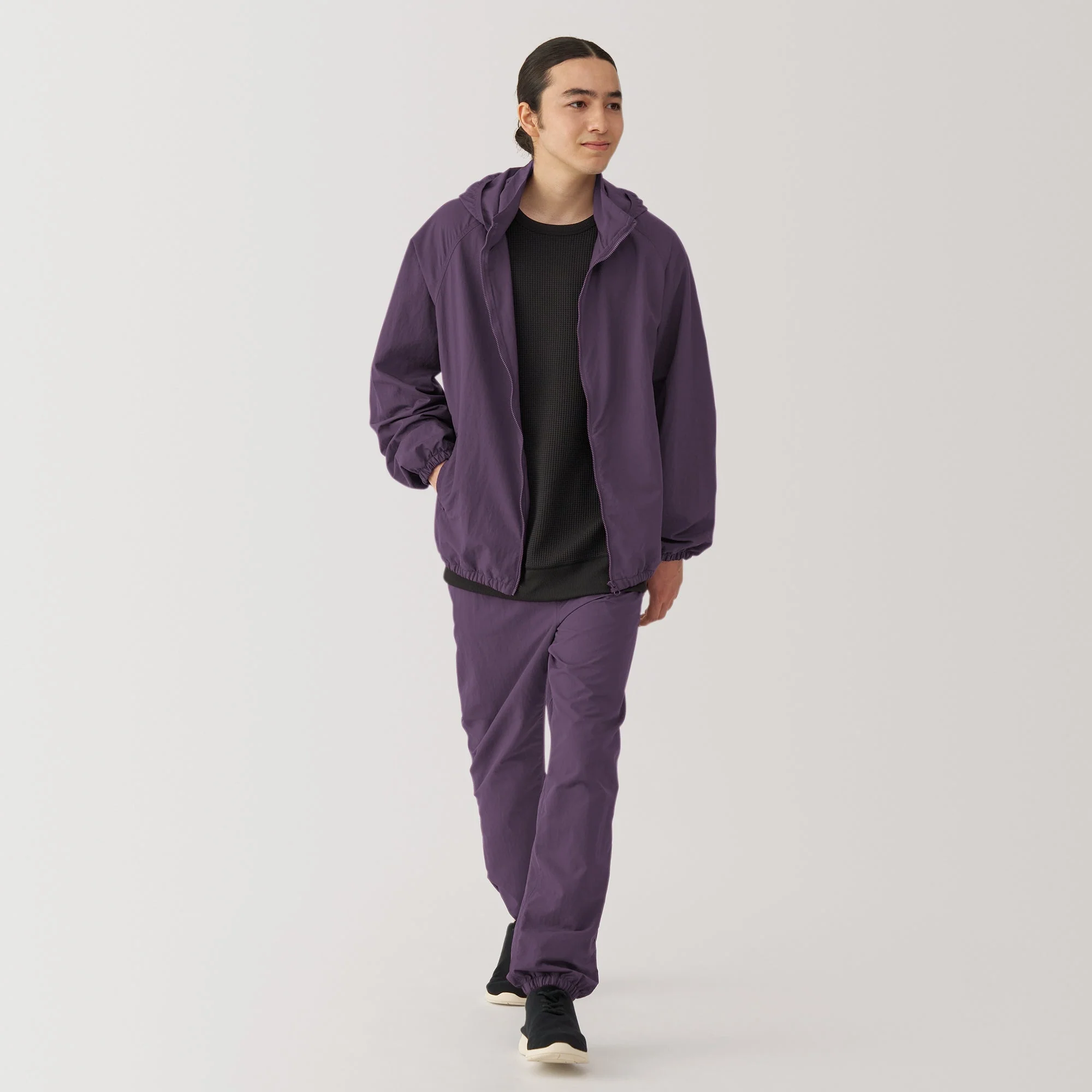 Men's Water Repellent Nylon Windbreaker - Image 20