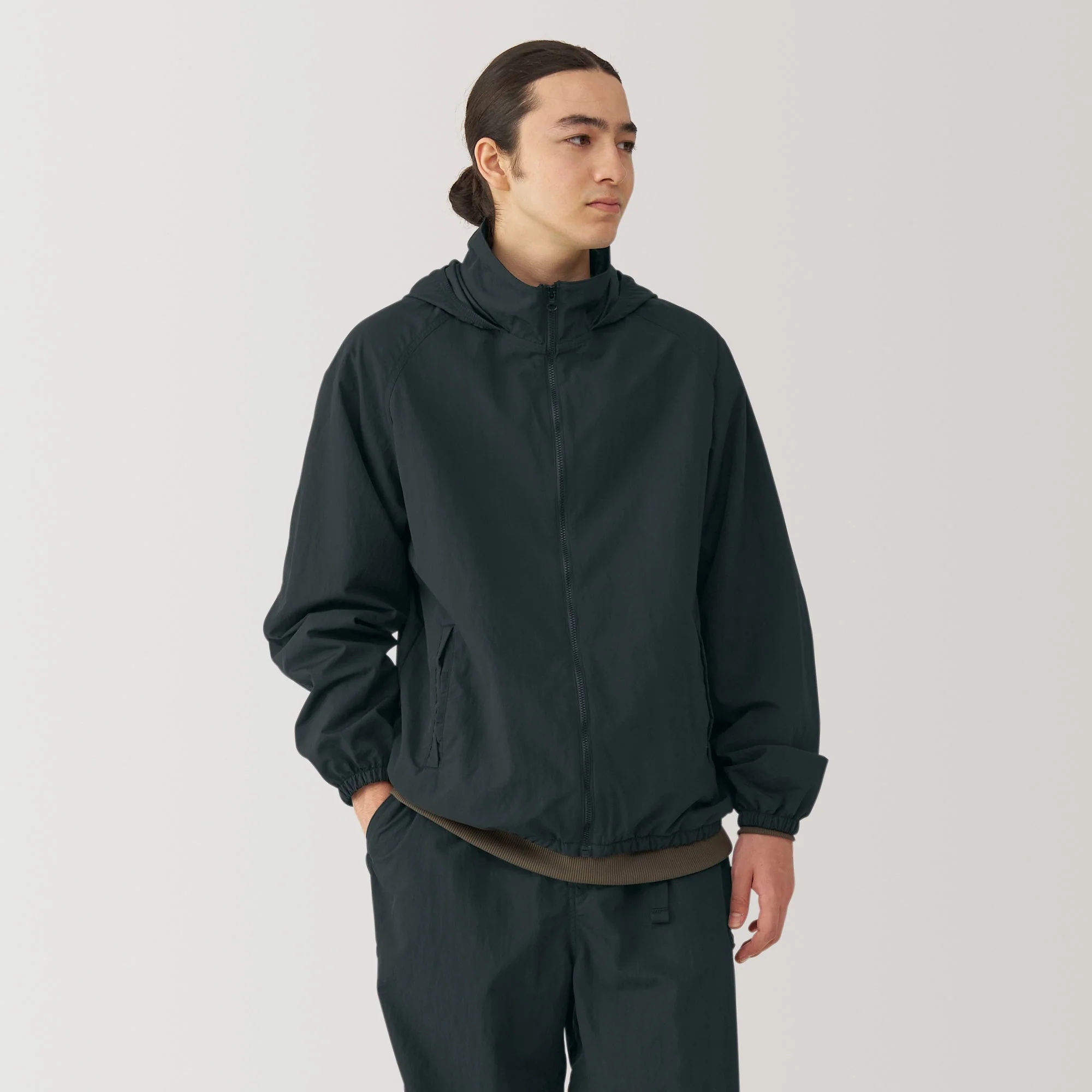 Men's Water Repellent Nylon Windbreaker - Image 33
