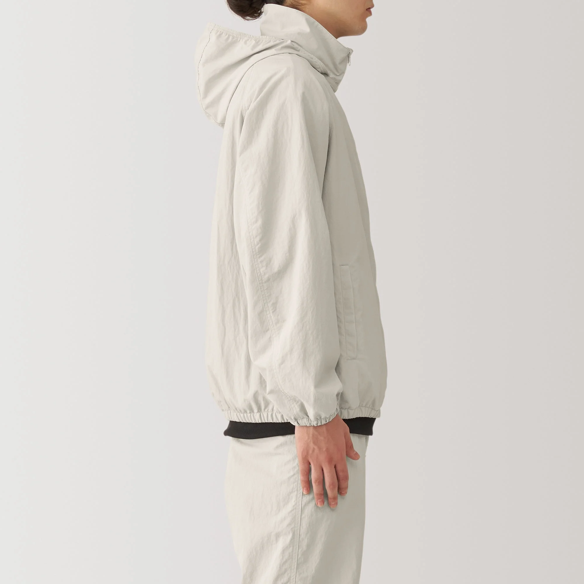 Men's Water Repellent Nylon Windbreaker - Image 6