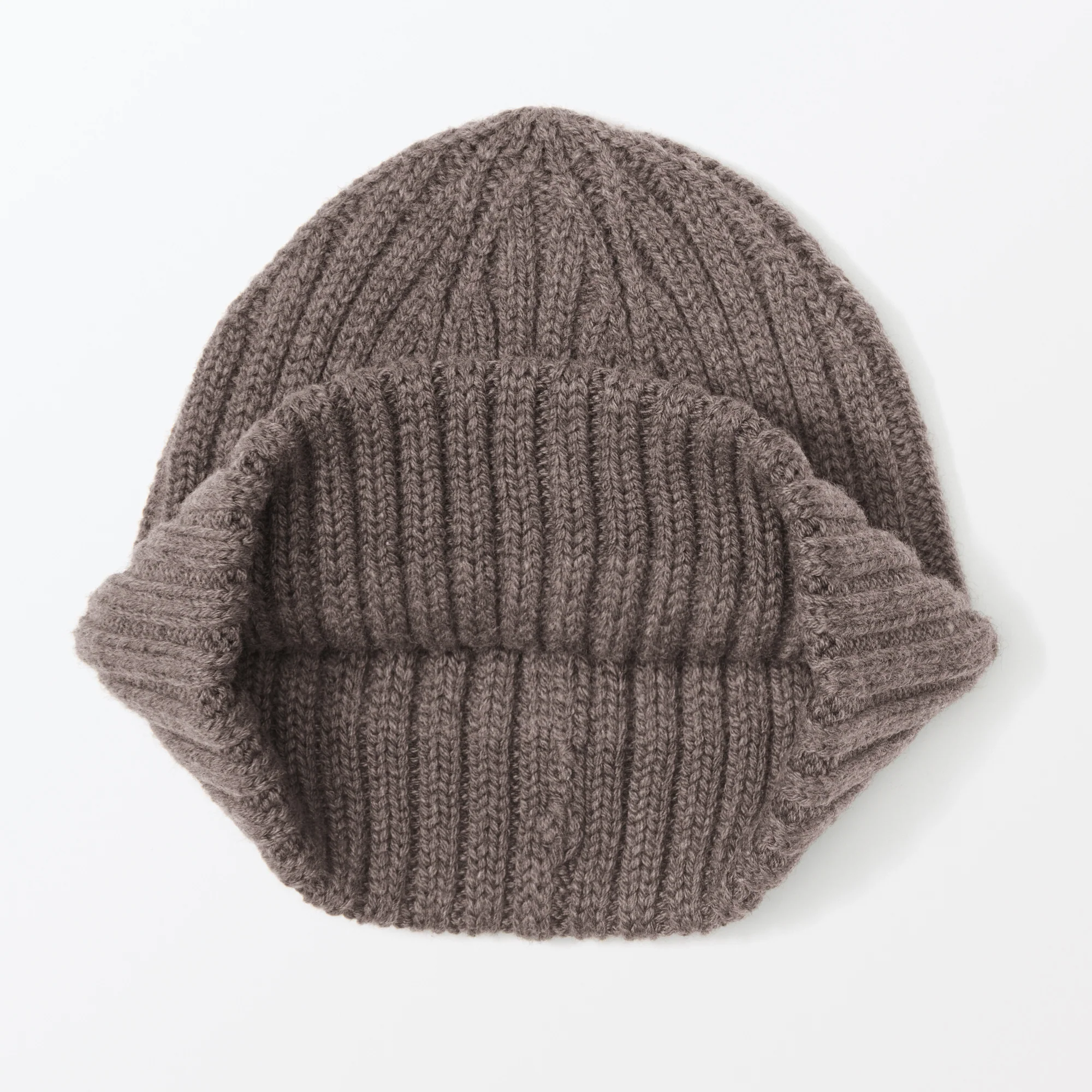 Merino Wool Ribbed Beanie - Image 12