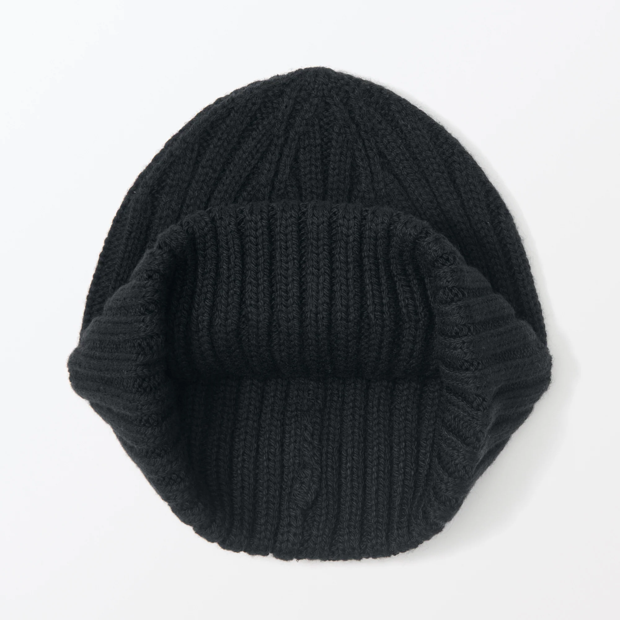 Merino Wool Ribbed Beanie - Image 18