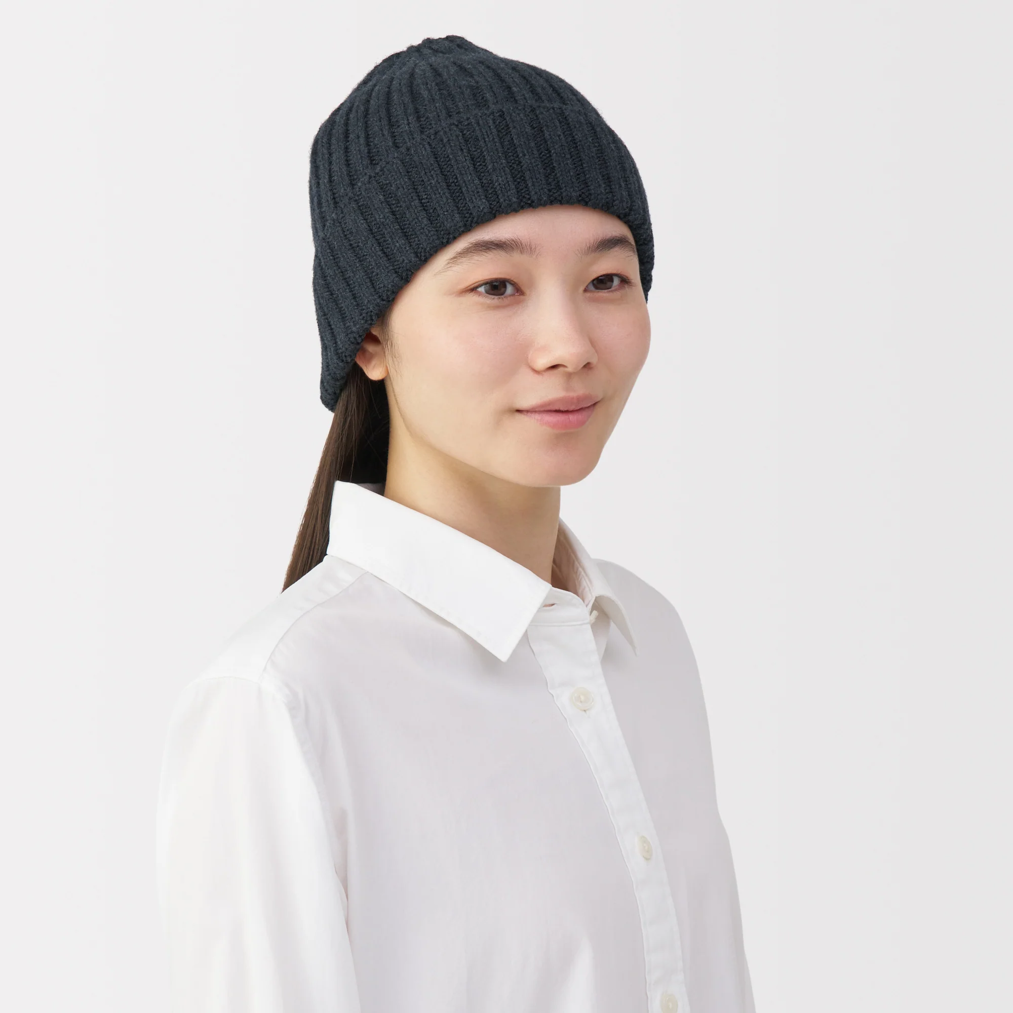 Merino Wool Ribbed Beanie - Image 22