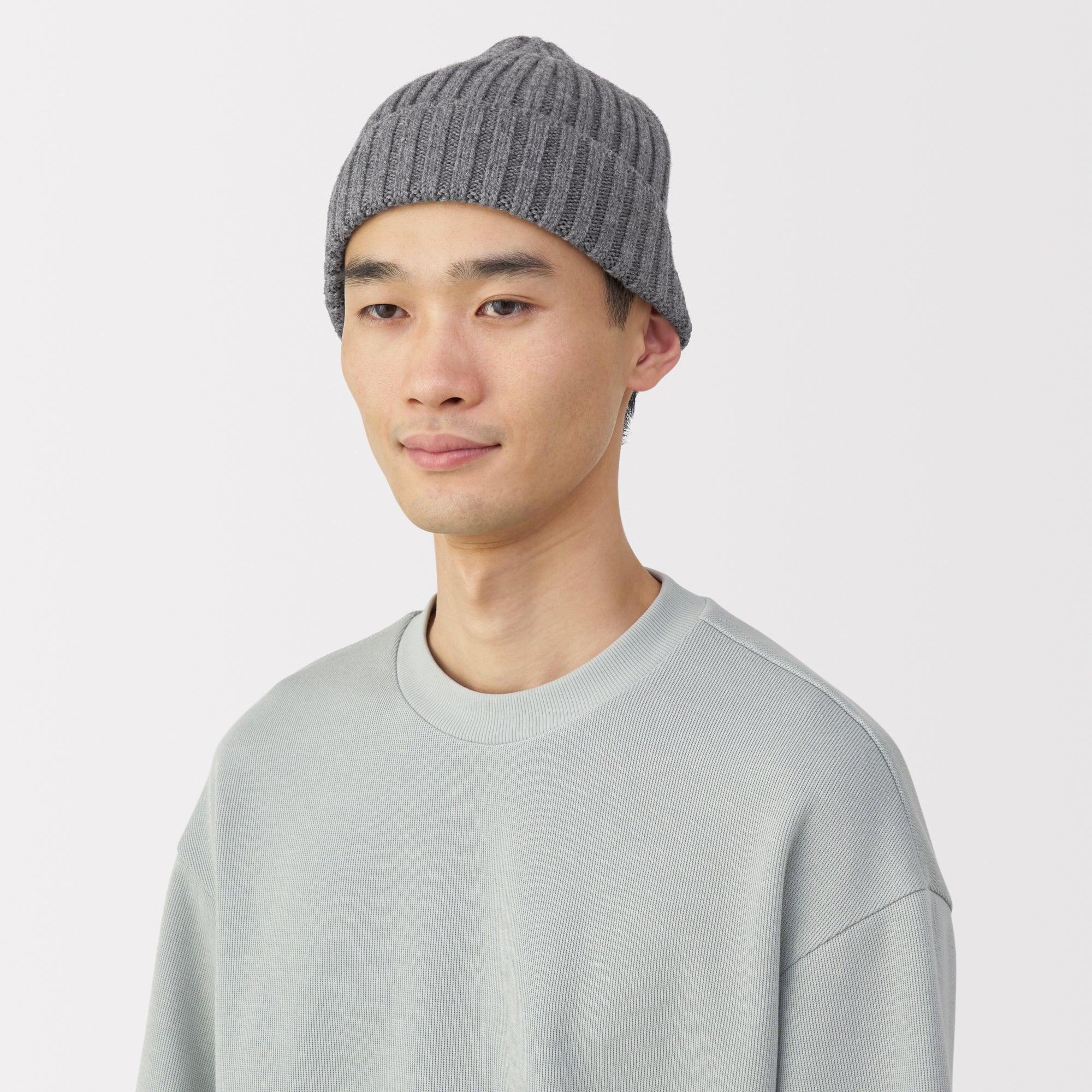 Merino Wool Ribbed Beanie - Image 27