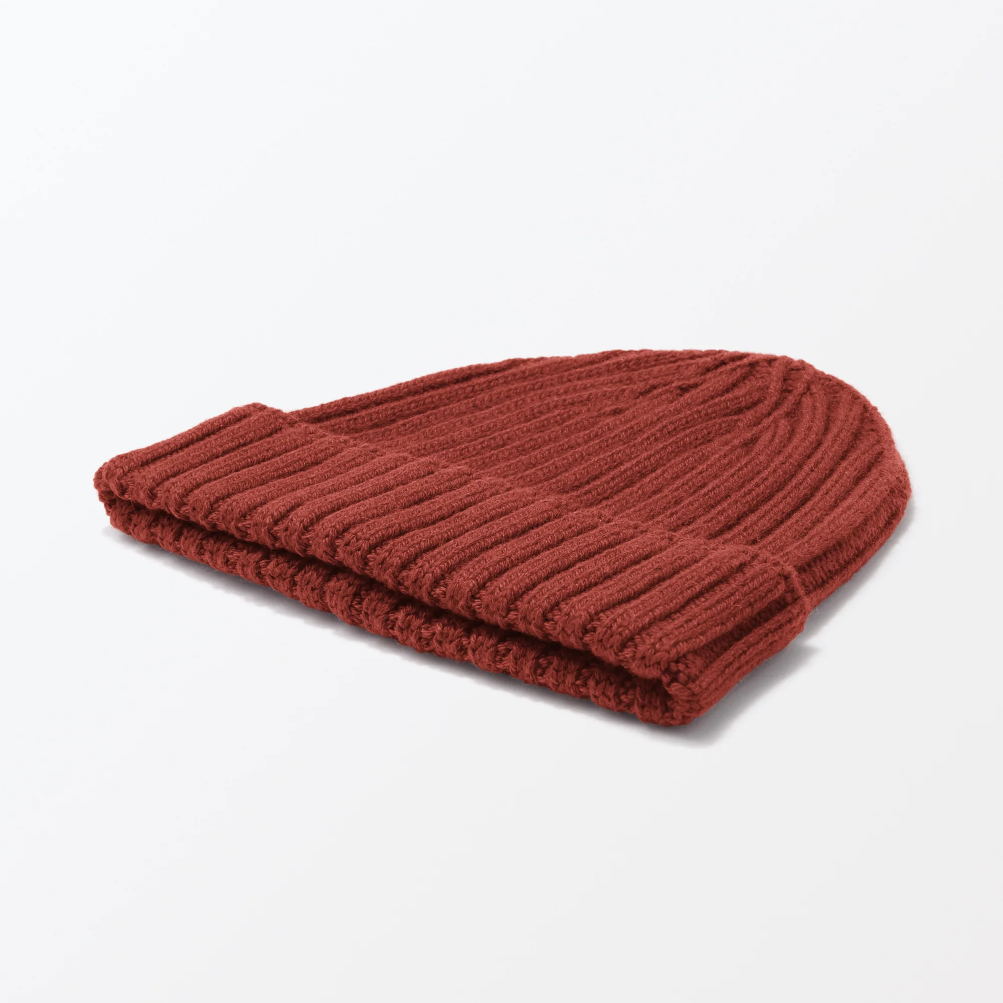 Merino Wool Ribbed Beanie - Image 35