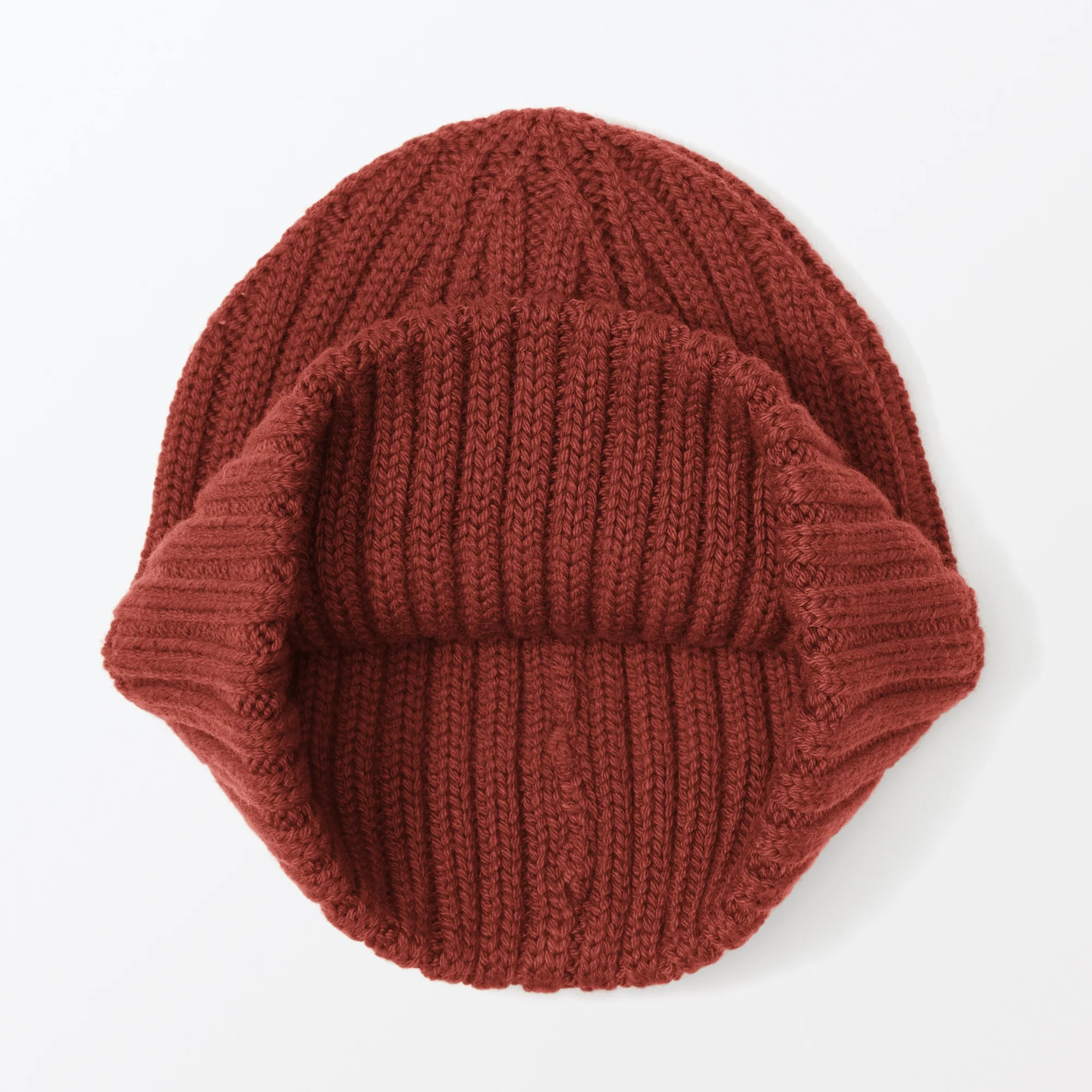 Merino Wool Ribbed Beanie - Image 36