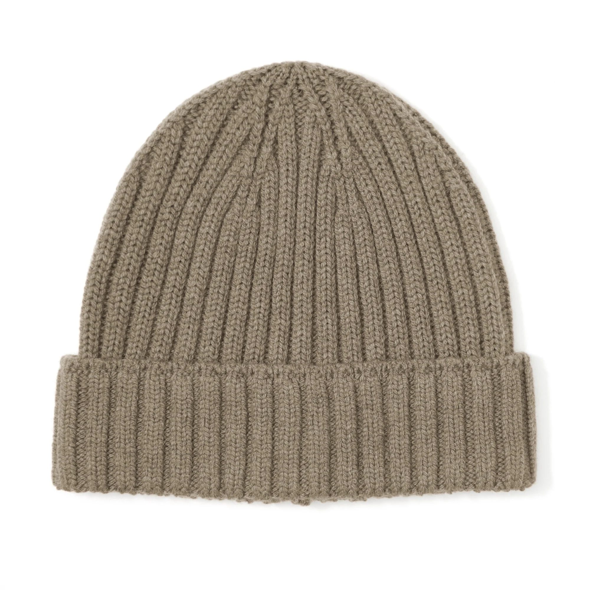 Merino Wool Ribbed Beanie - Image 38