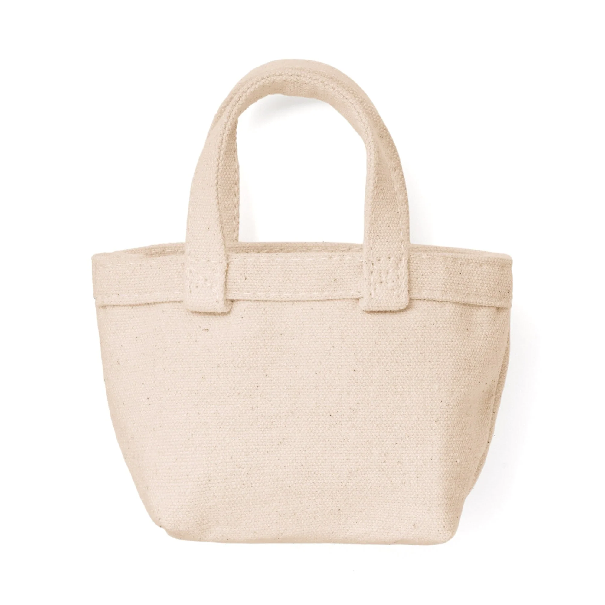 Mini Canvas Tote Bag - Image 2