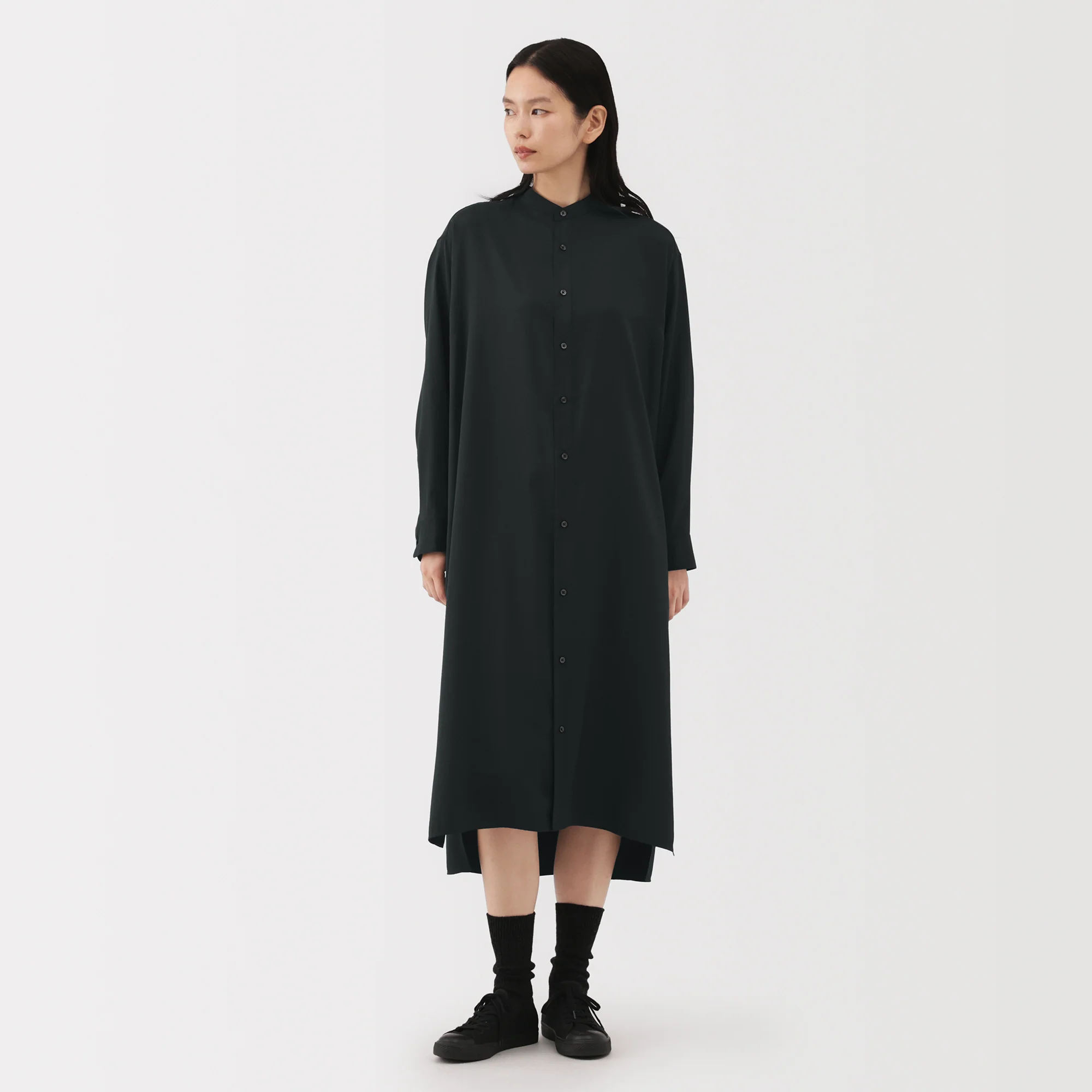 Labo Modal Blend Relaxed Shirt Dress