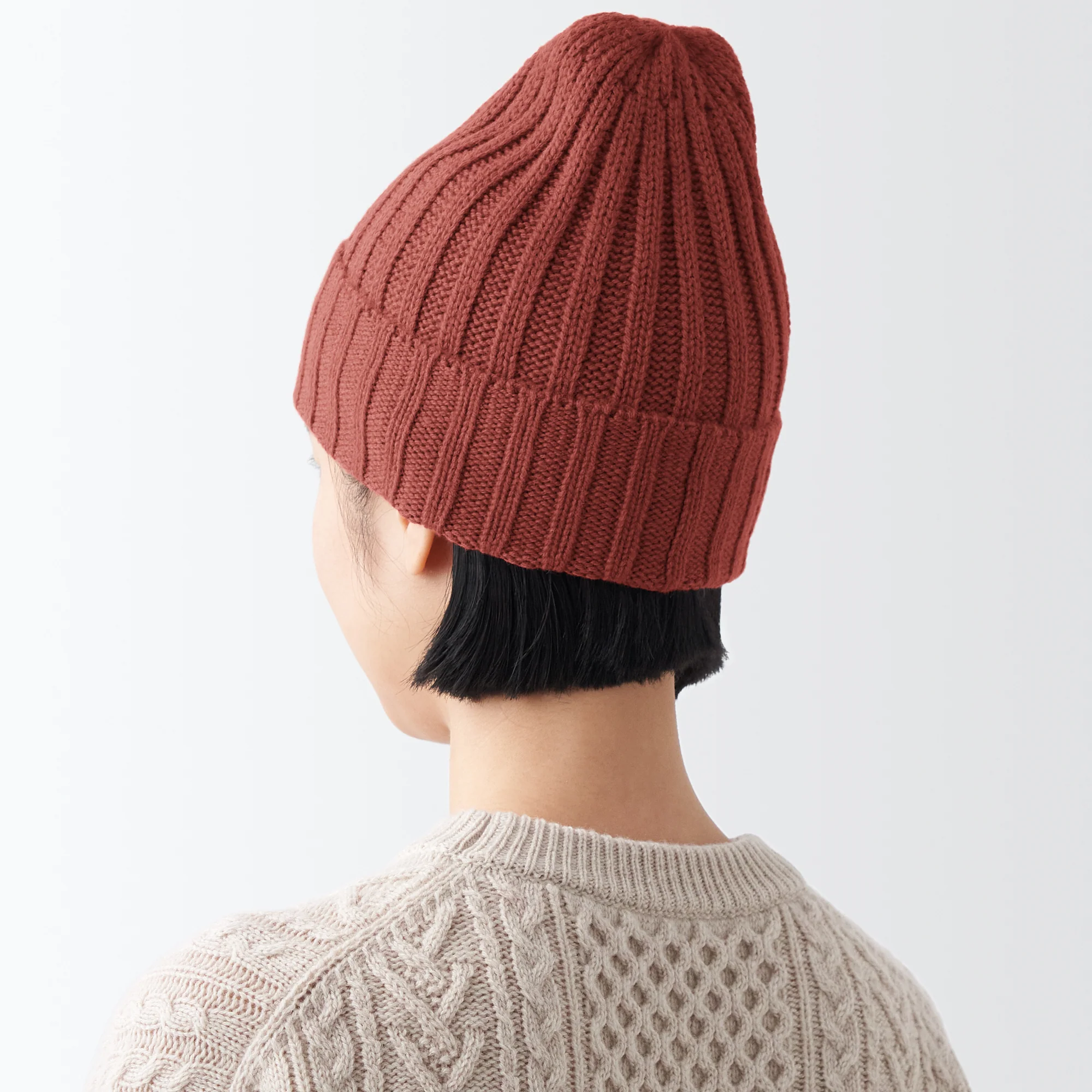 Non-Itchy Ribbed Beanie