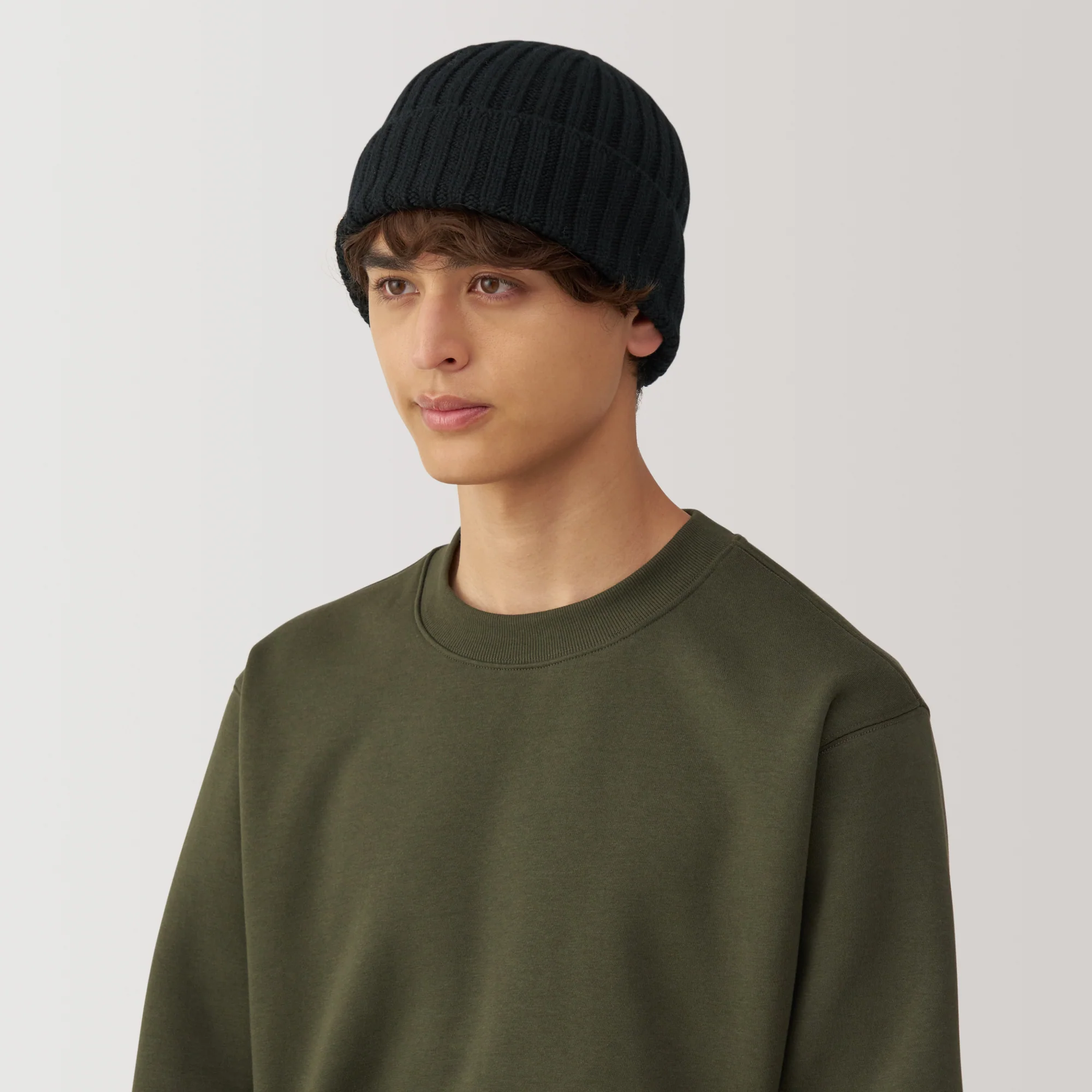 Non-Itchy Ribbed Beanie - Image 16