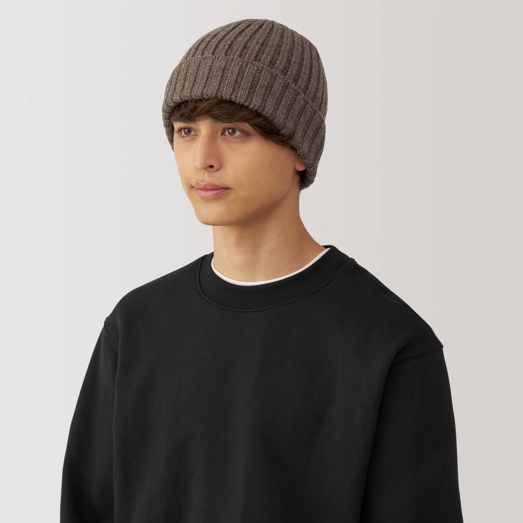 Non-Itchy Ribbed Beanie - Image 40