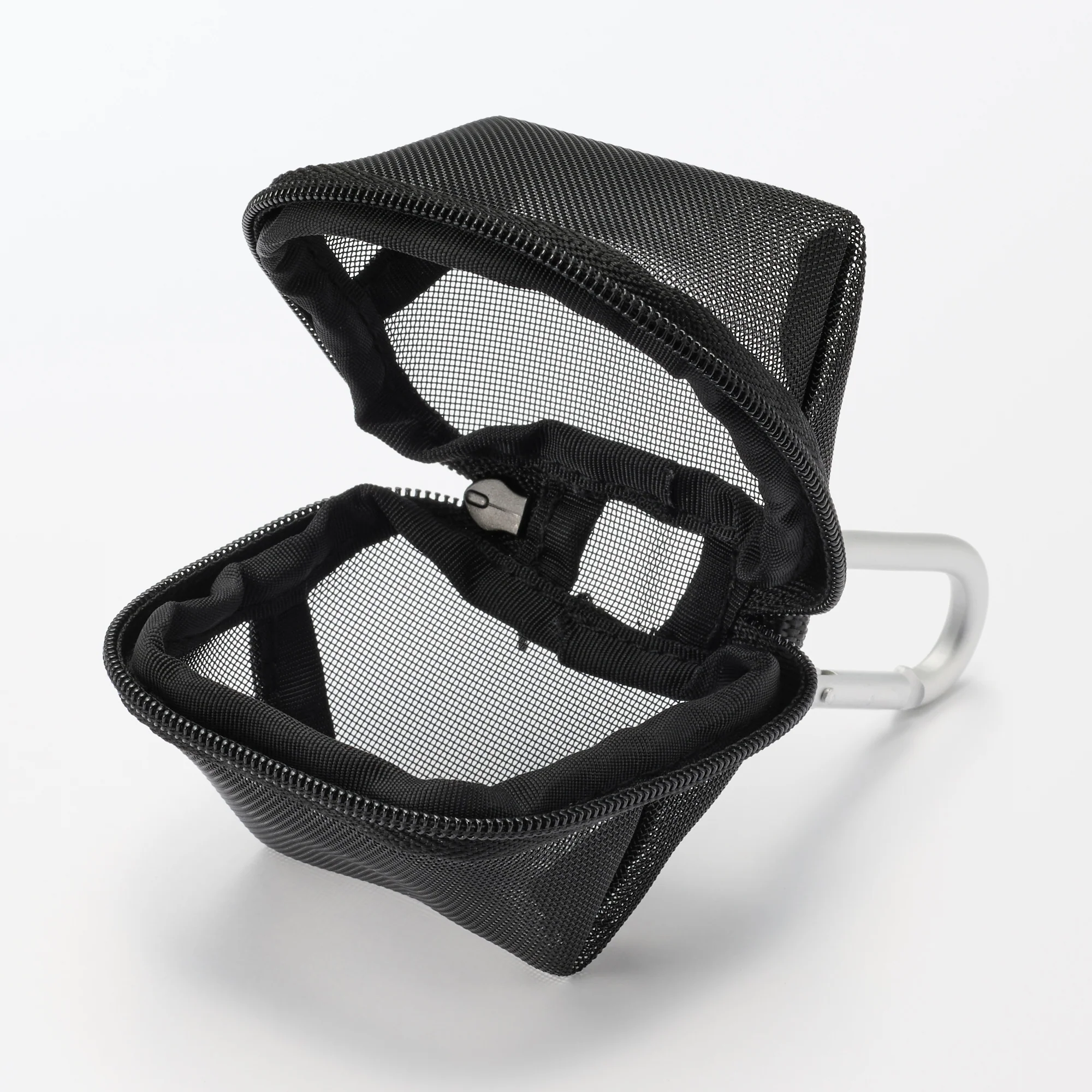 Nylon Mesh Compact Pouch - Image 19