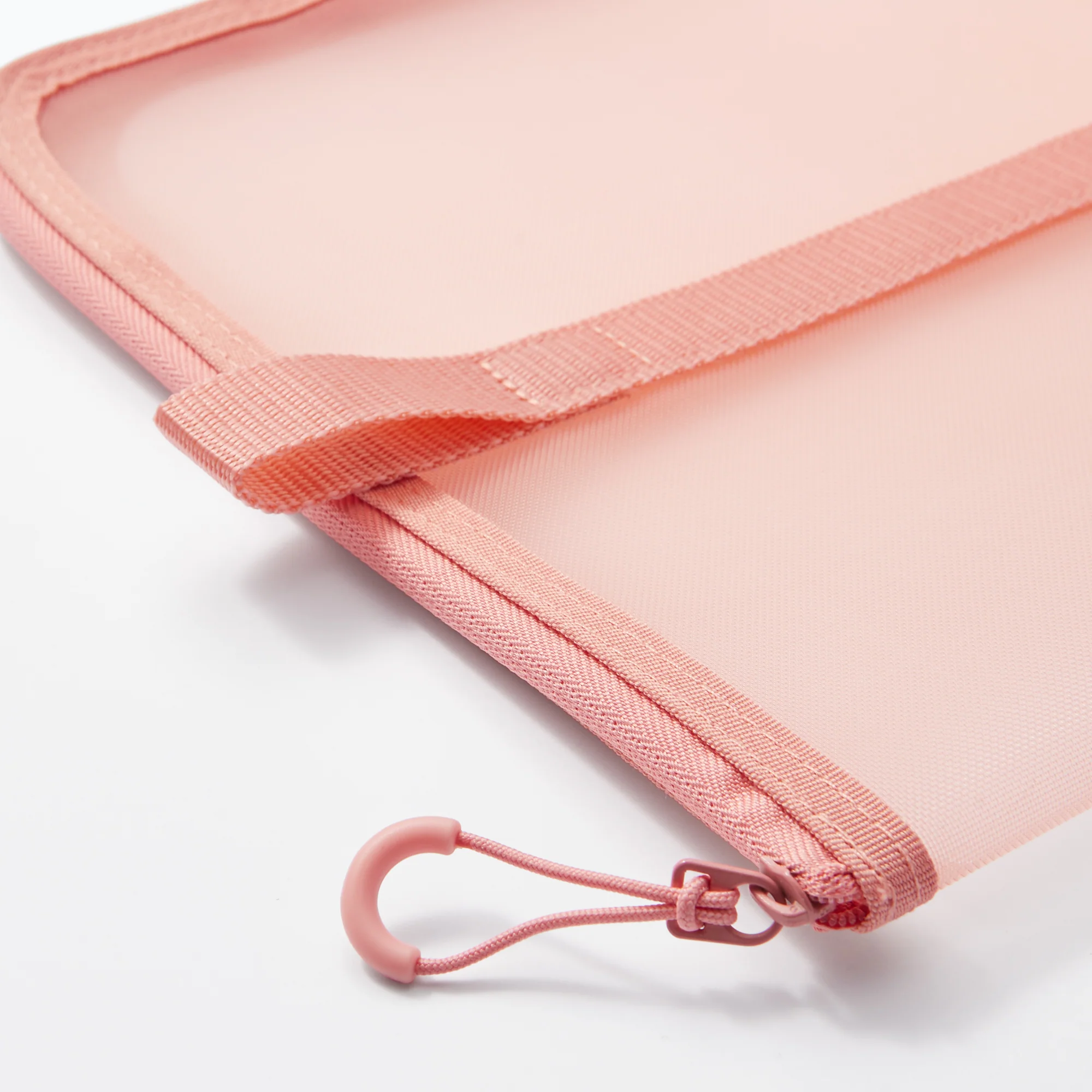 Nylon Mesh Vertical Document Case - Pink - Image 5
