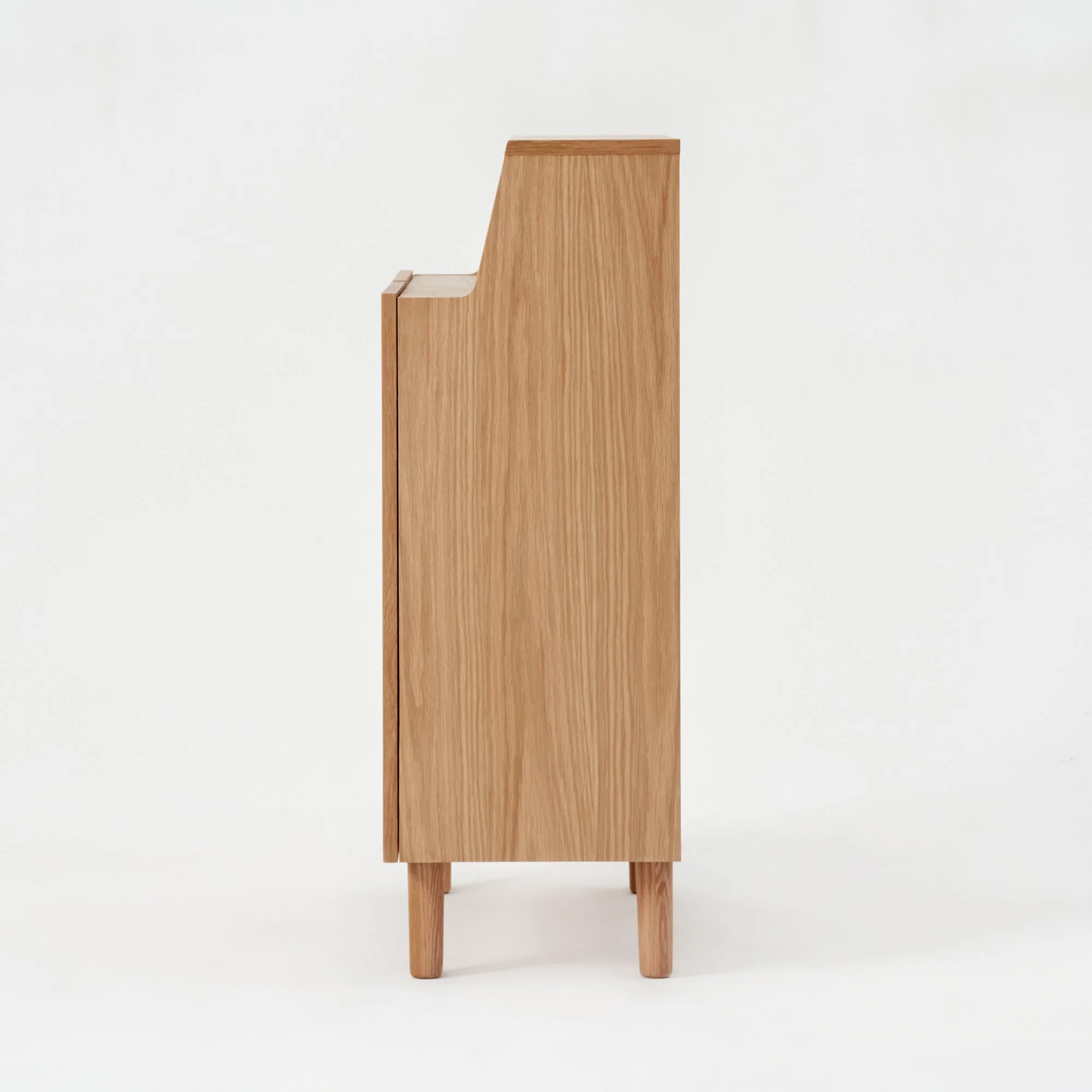 Oak Shoe Cabinet - Image 5