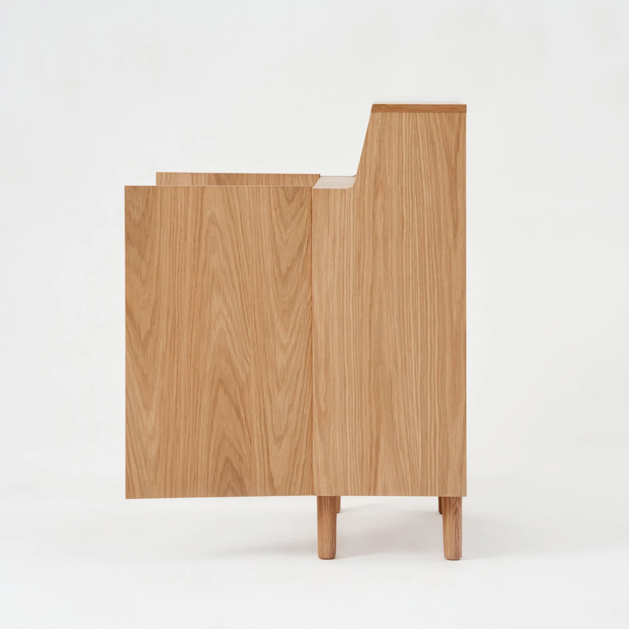 Oak Shoe Cabinet - Image 6