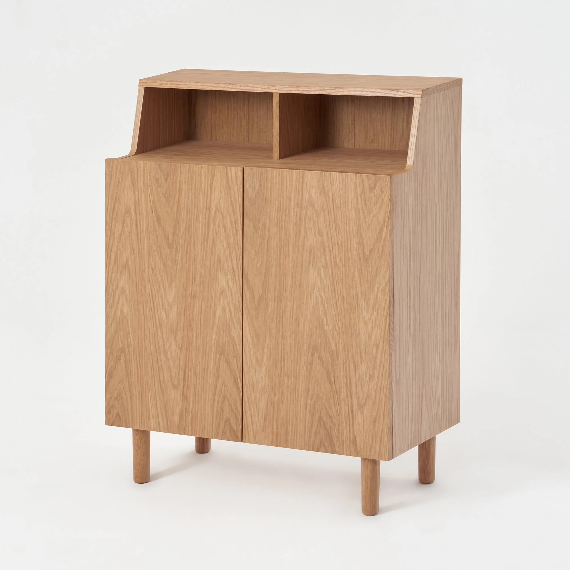 Oak Shoe Cabinet - Image 8