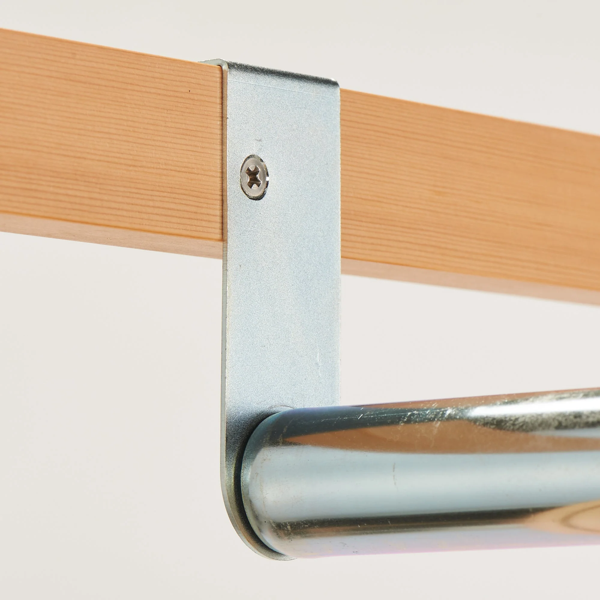 Pine Shelf Unit - Hanging Rail - Regular - Image 3