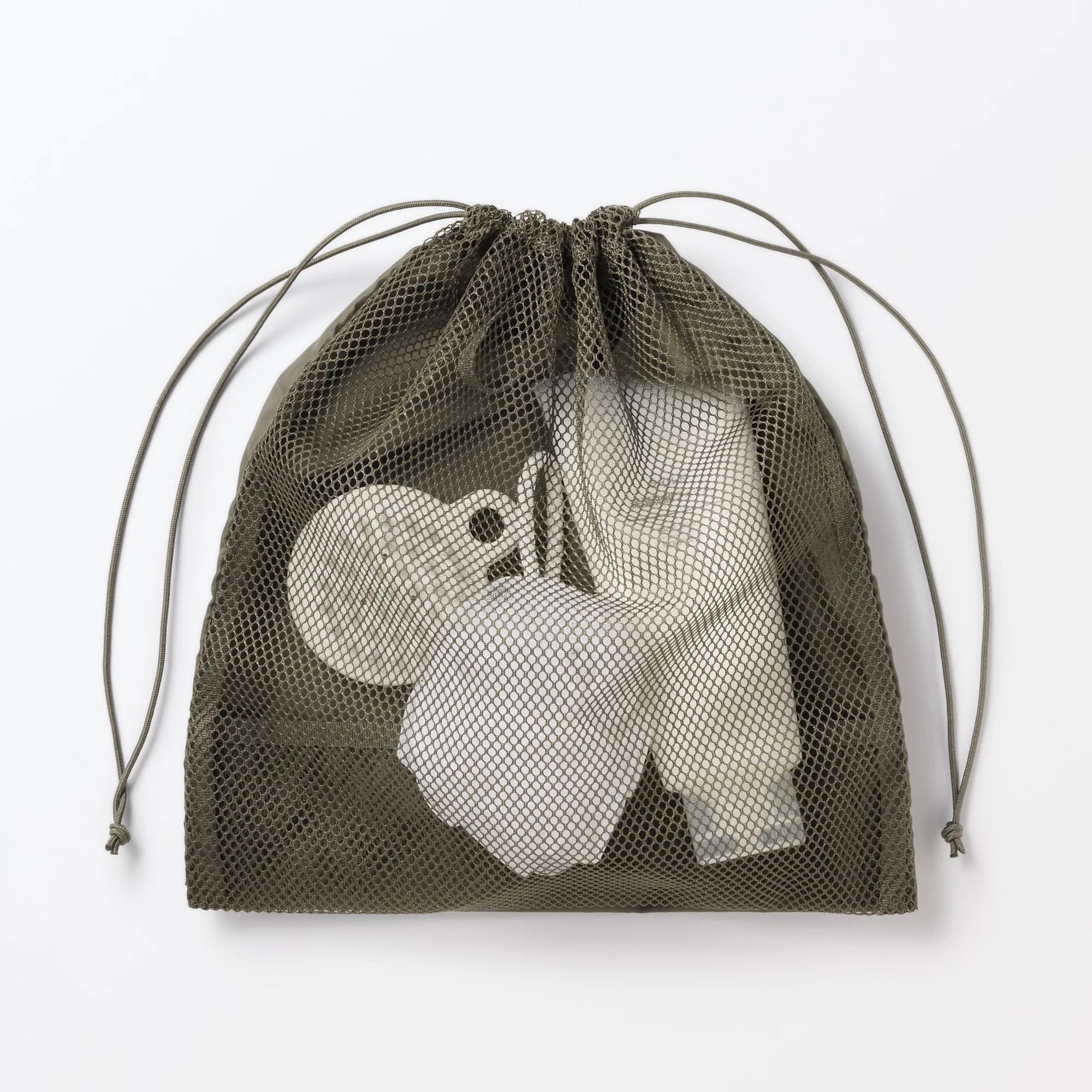 Polyester Mesh Drawstring Bag - Medium - Image 8