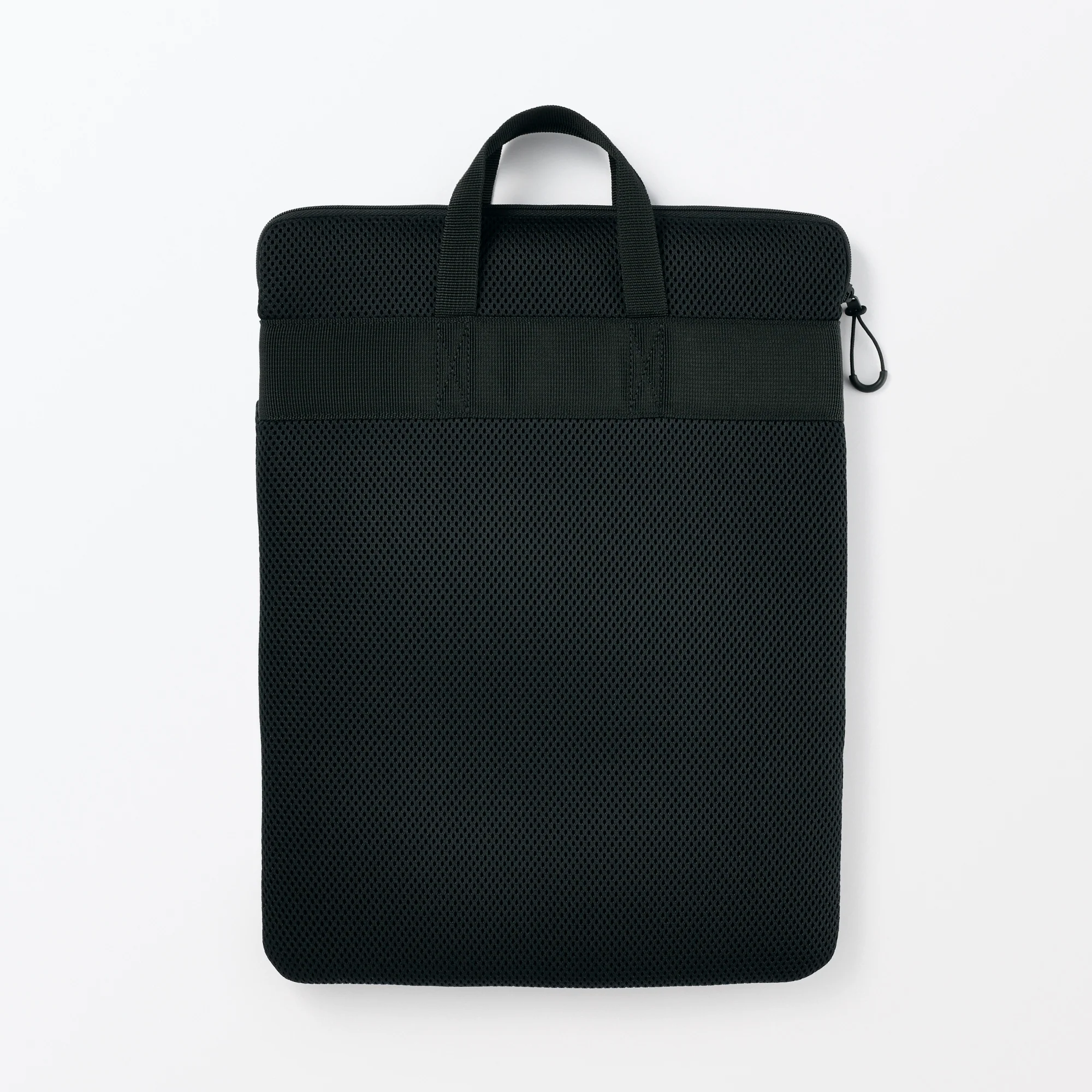 Polyester Vertical Cushioned Laptop Case - Black - Image 5