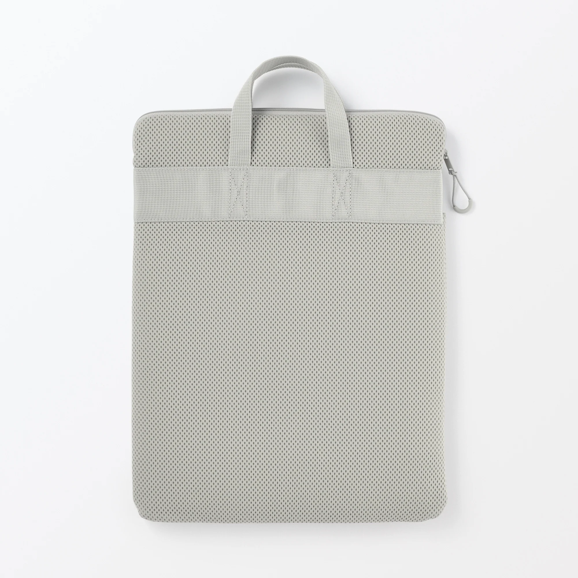Polyester Vertical Cushioned Laptop Case - Grey - Image 5
