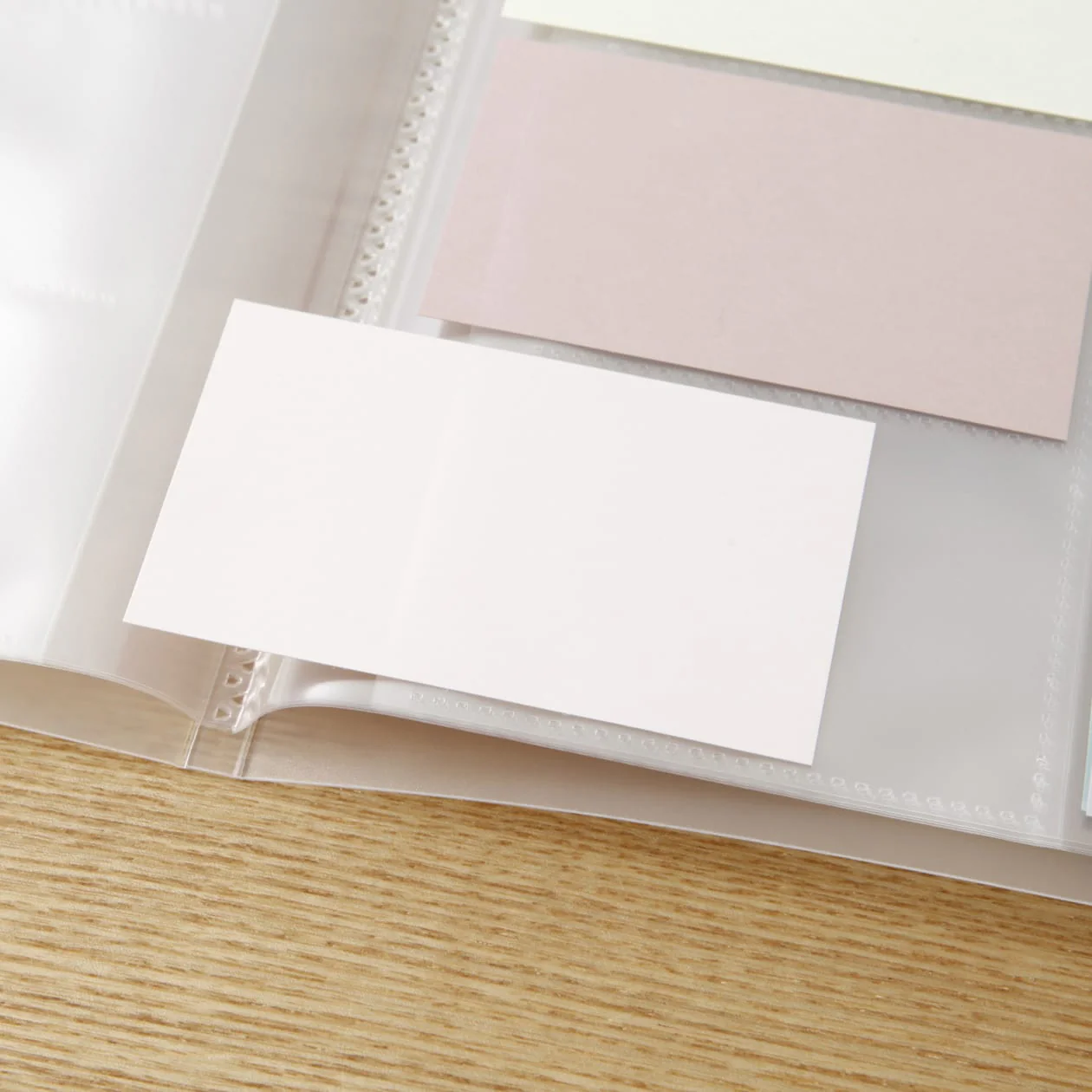 Polypropylene Card Holder Side Opening 100 Pockets - Image 3