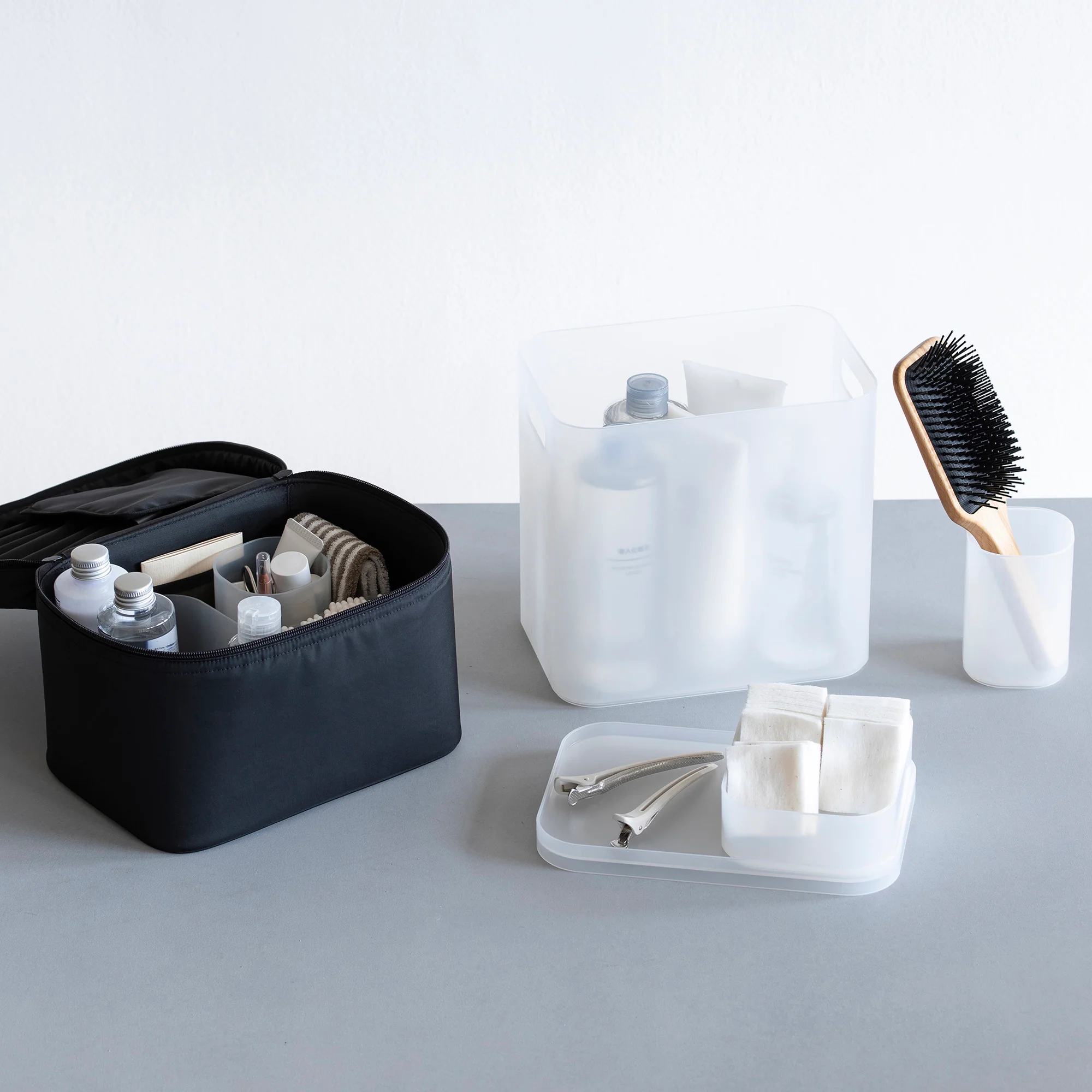 Recycled Polypropylene Makeup Box (W15 x D11 x H4.5 cm) - Image 7