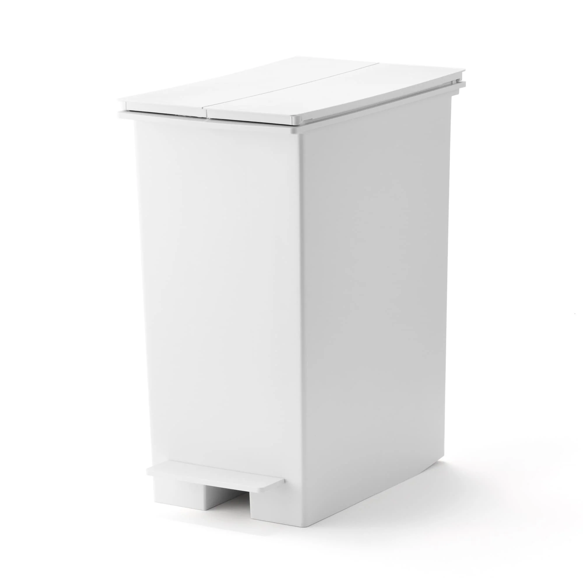 Polypropylene Pedal Dust Bin with Double-Hinged Lid - 35.1 L - Image 2