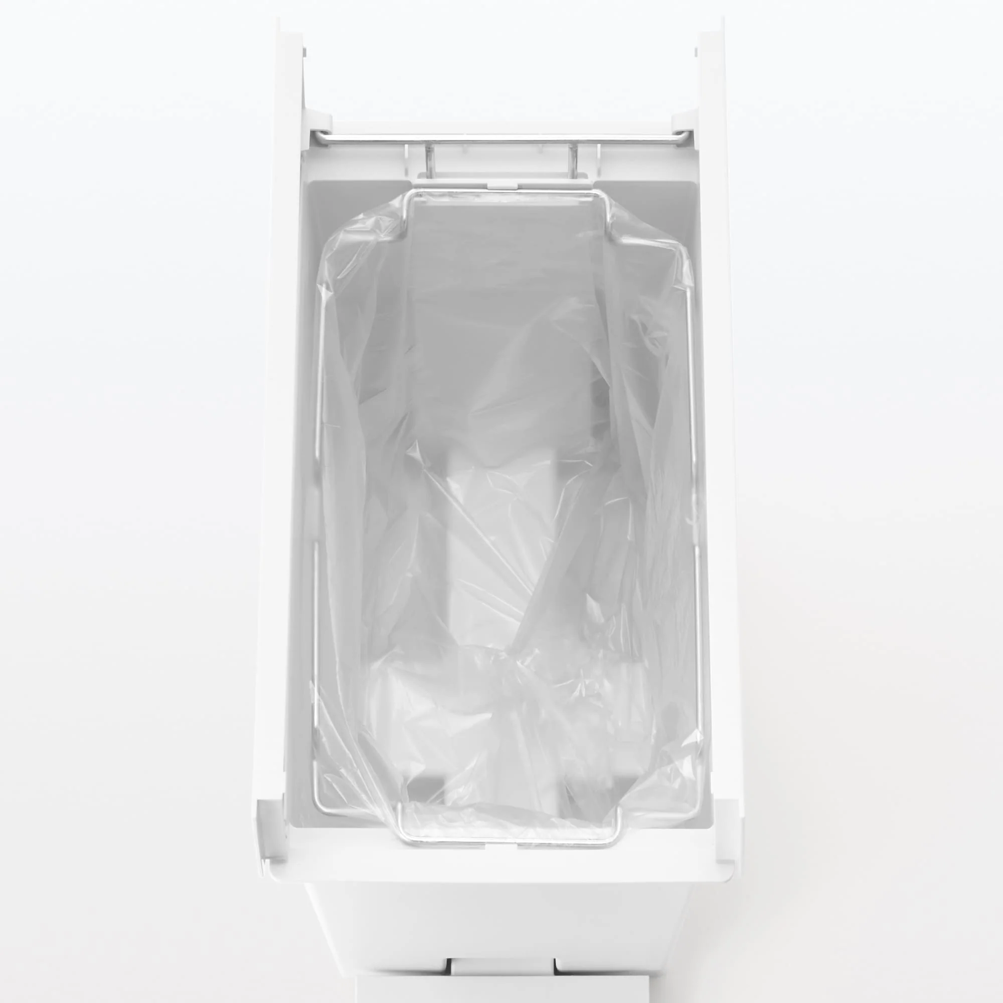 Polypropylene Pedal Dust Bin with Double-Hinged Lid - 21.2 L - Image 9