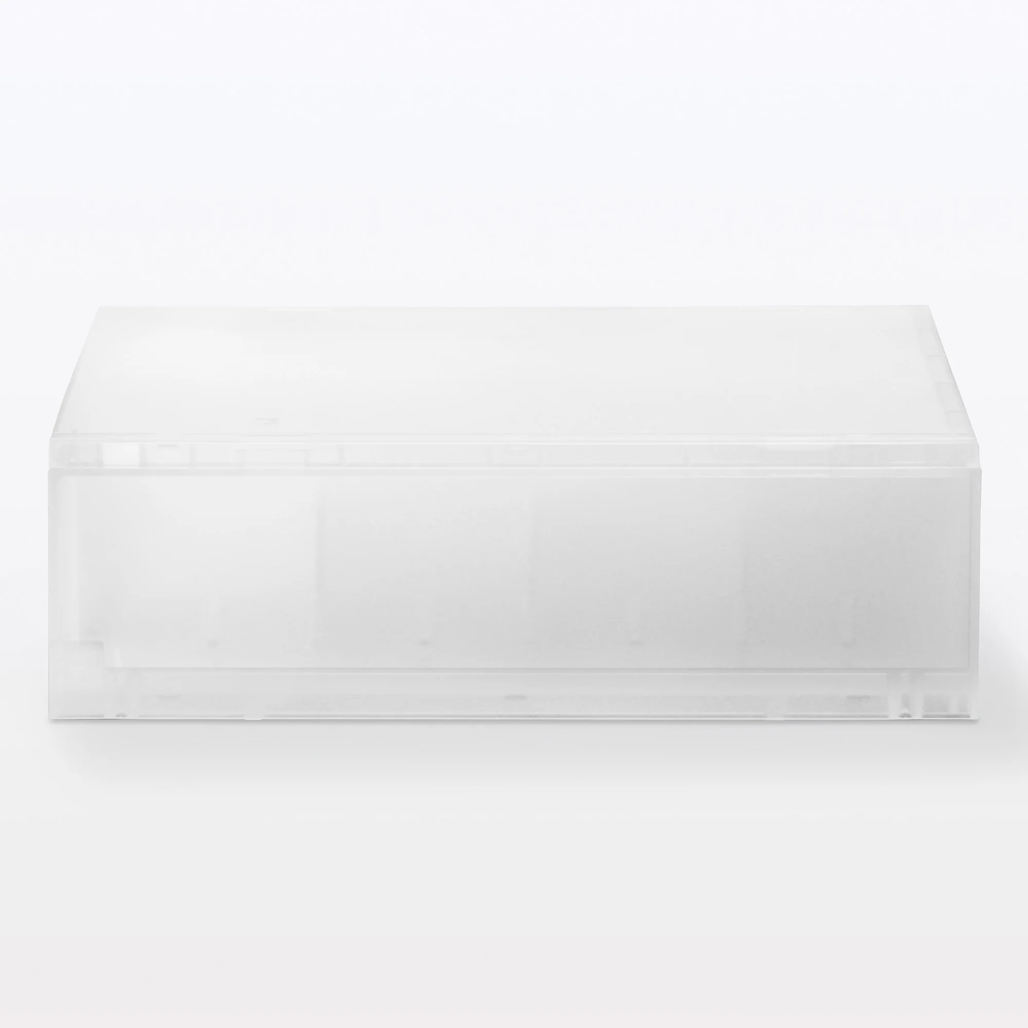 Polypropylene Storage Case Drawer Shallow with Partition (W26 x D37 x H12 cm) - Image 3