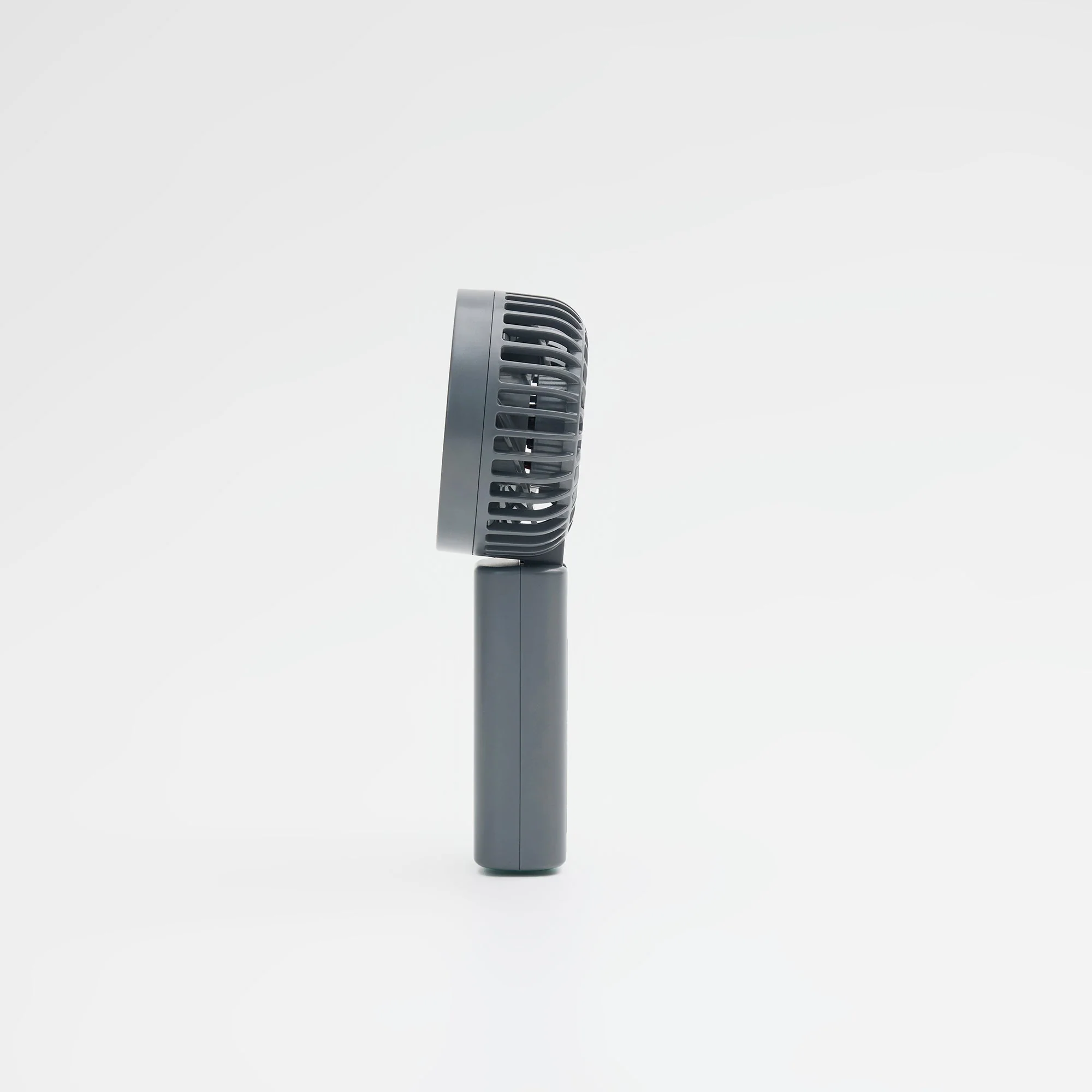 Rechargeable Compact Handheld Fan - Grey - Image 3