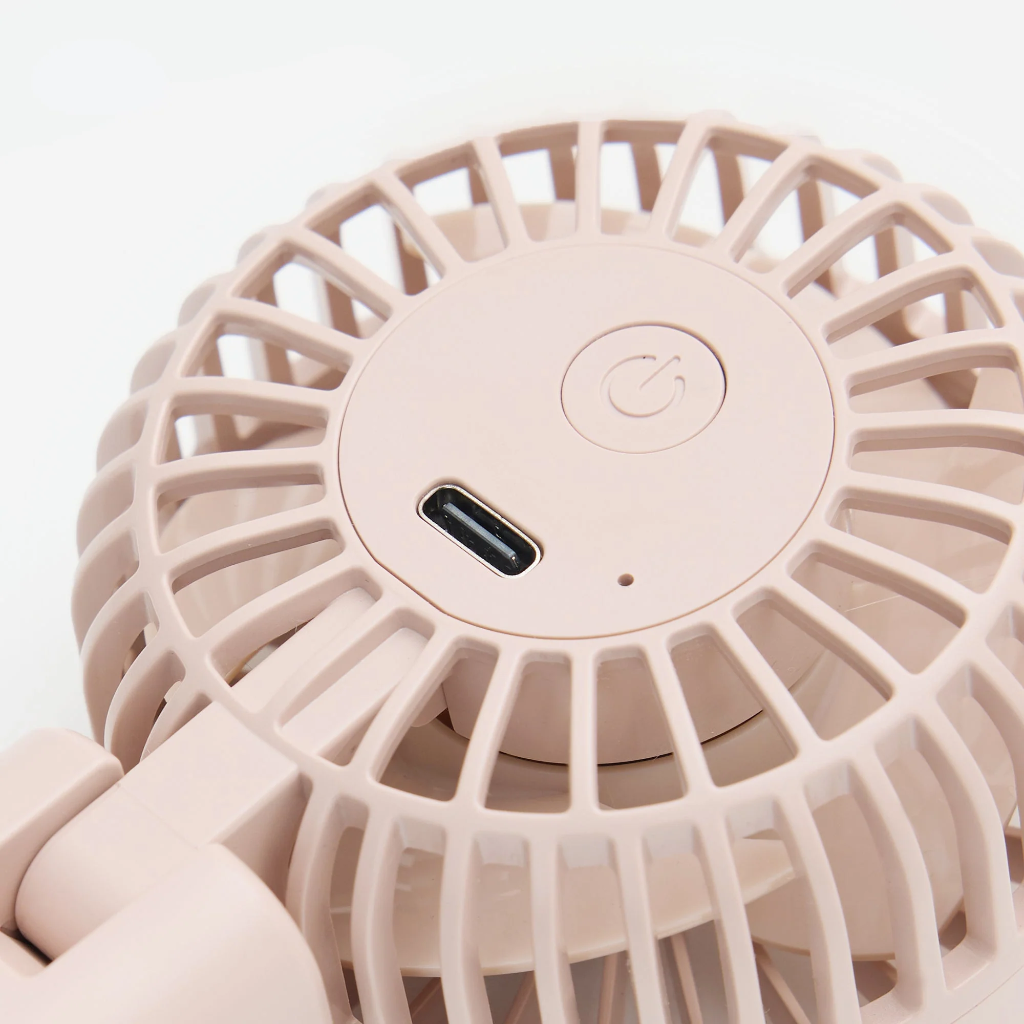 Rechargeable Compact Handheld Fan - Pink - Image 7