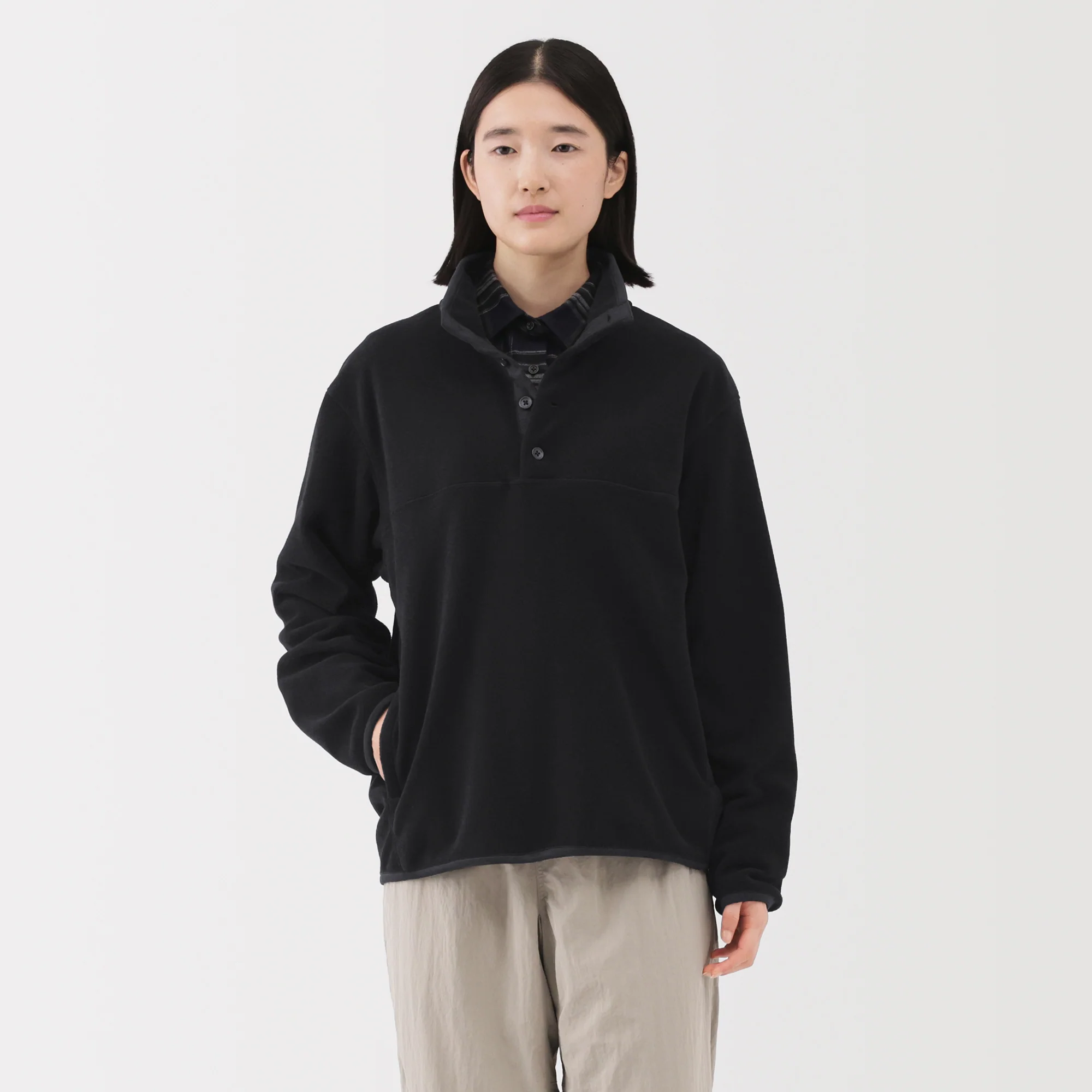 Recyclable Fleece Pullover - Image 4