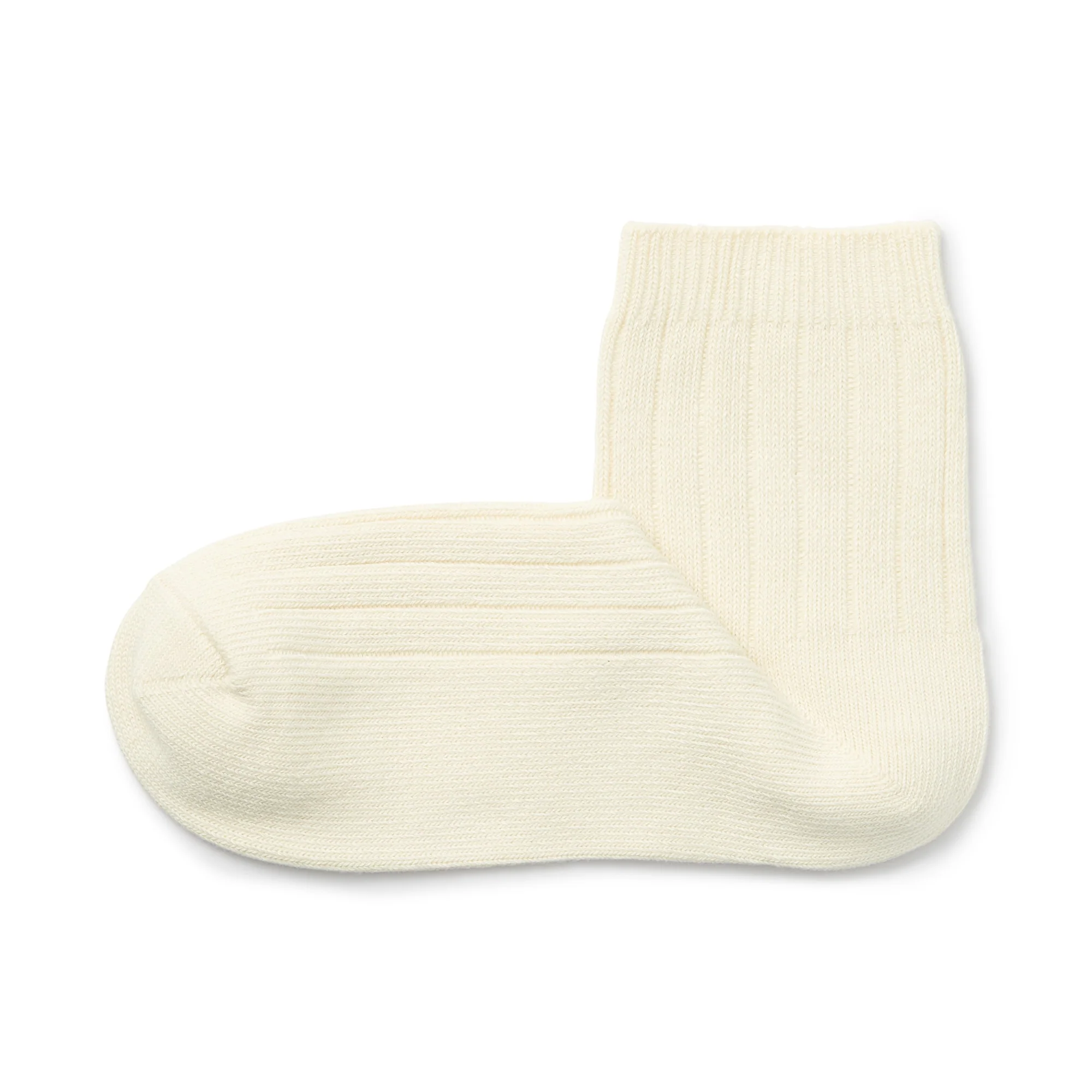 Right Angle Loose Top Rib Short Socks - Image 6