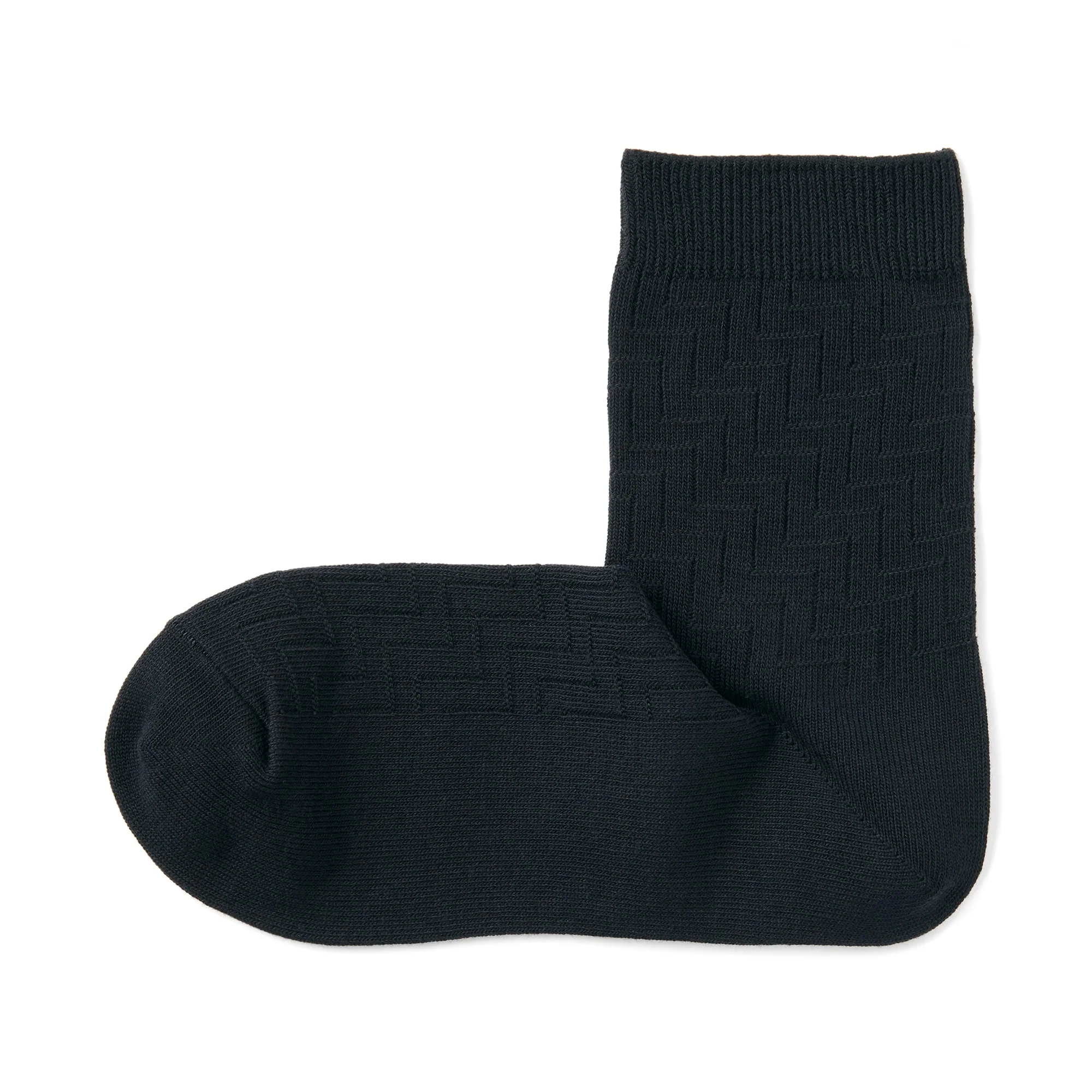 Right Angle Loose Top Pattern Short Socks - Image 20