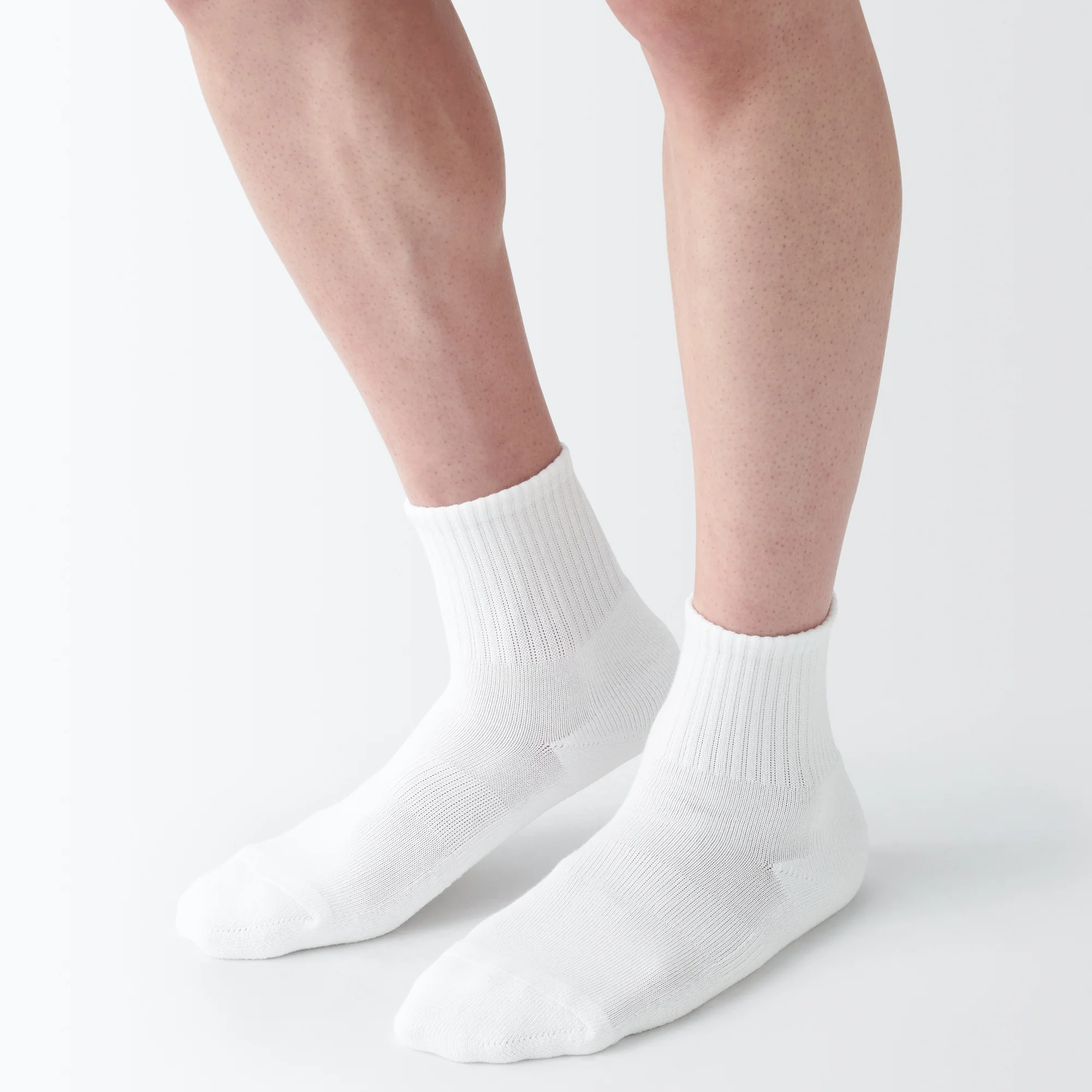 Right Angle Pile Short Socks - Image 3