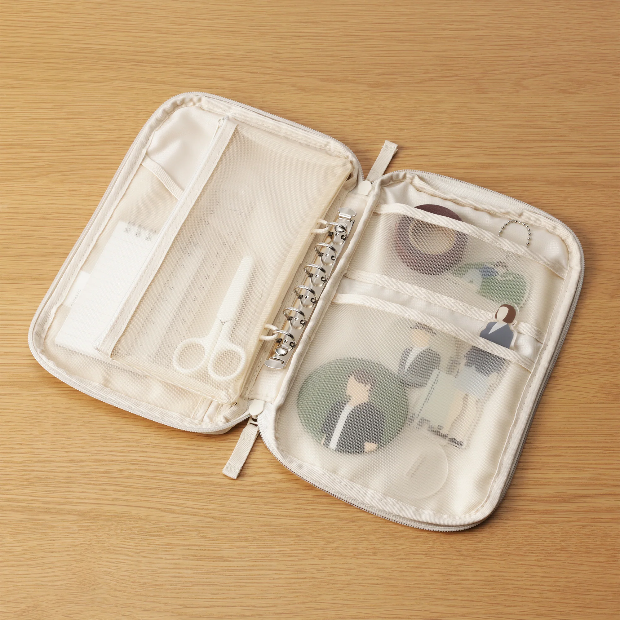 Selectable Pocket Organizer Case - A5 Slim - Moss Green - Image 9
