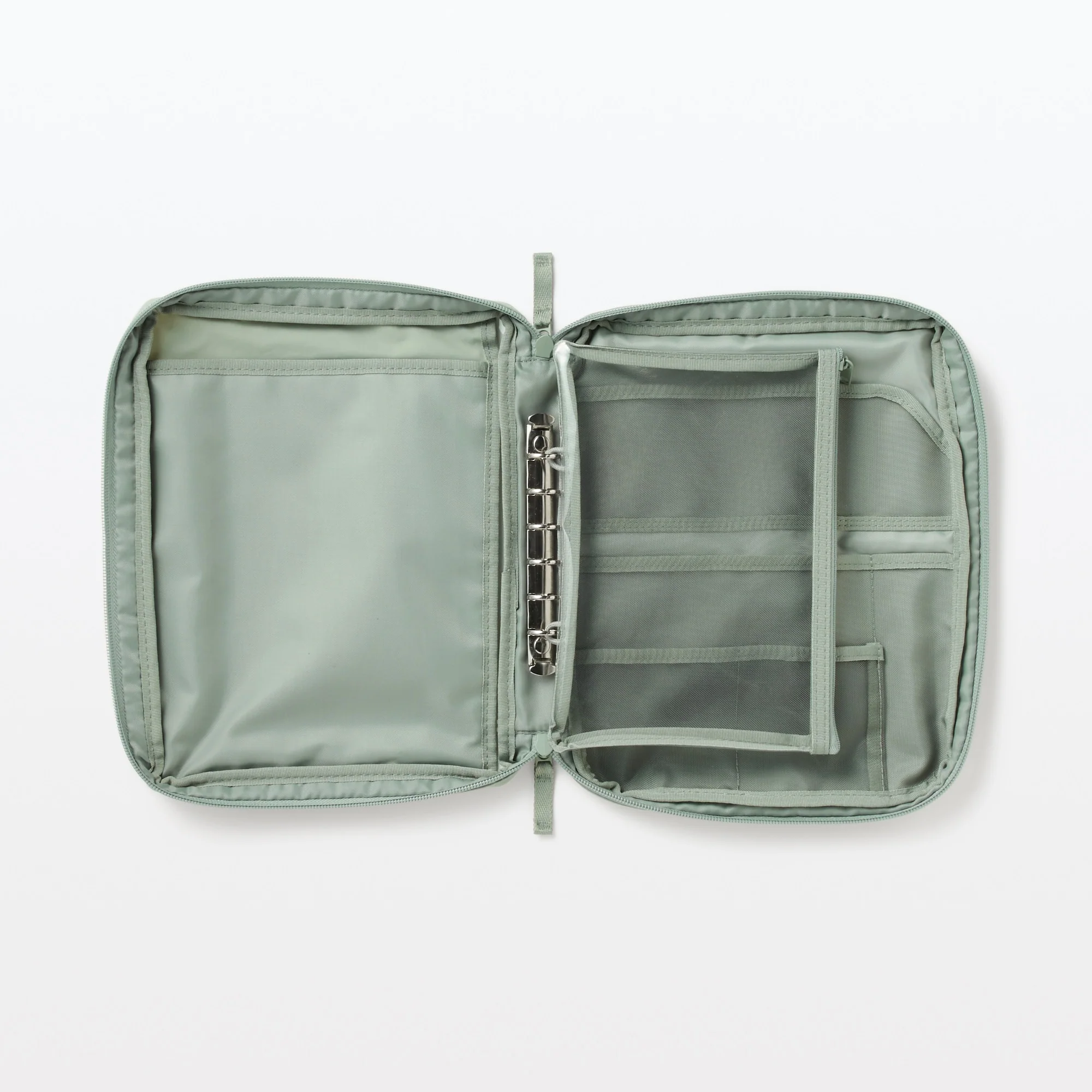 Selectable Pocket Organizer Case - A5 Wide - Moss Green - Image 5