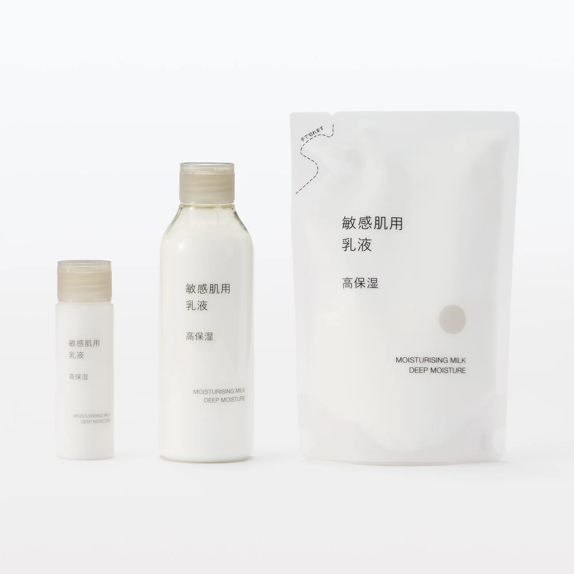 Sensitive Moisturizing Milk - Deep Moisture 180 ml Refill - Image 4