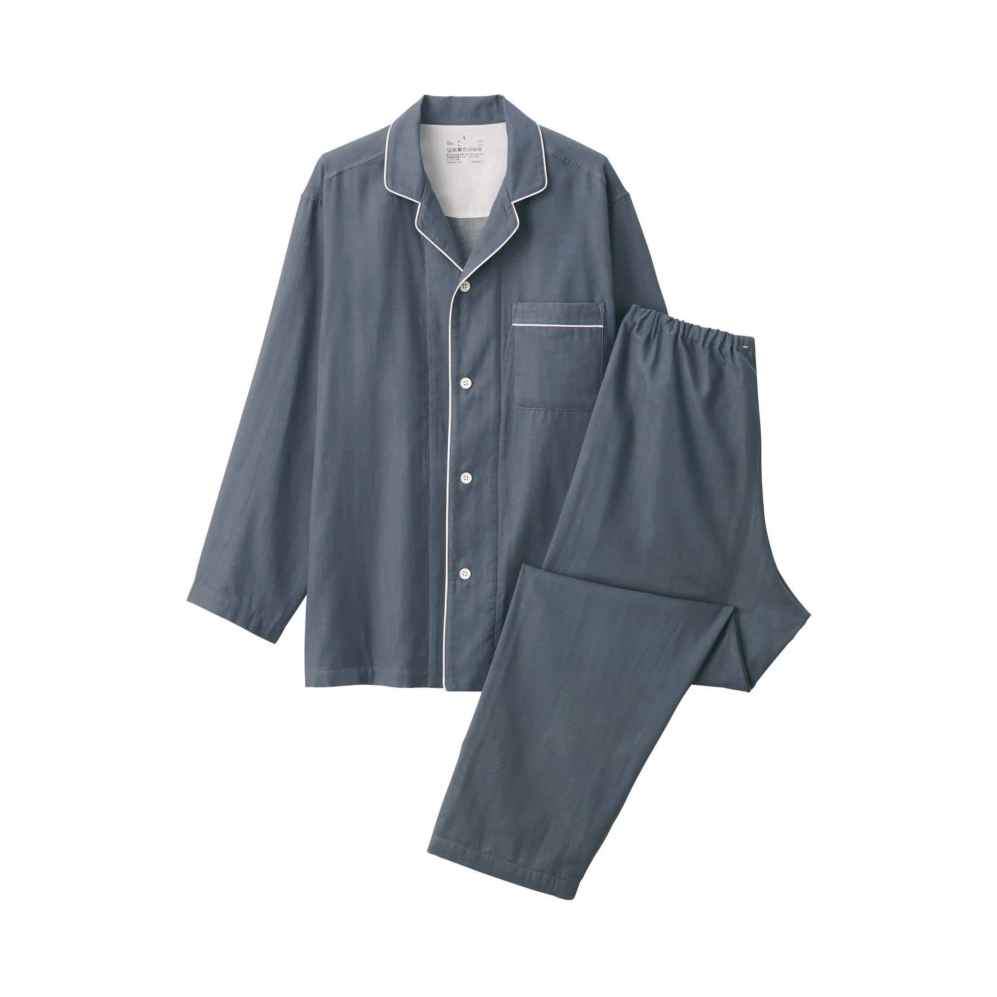 Side Seamless Double Gauze Pajamas - Image 29