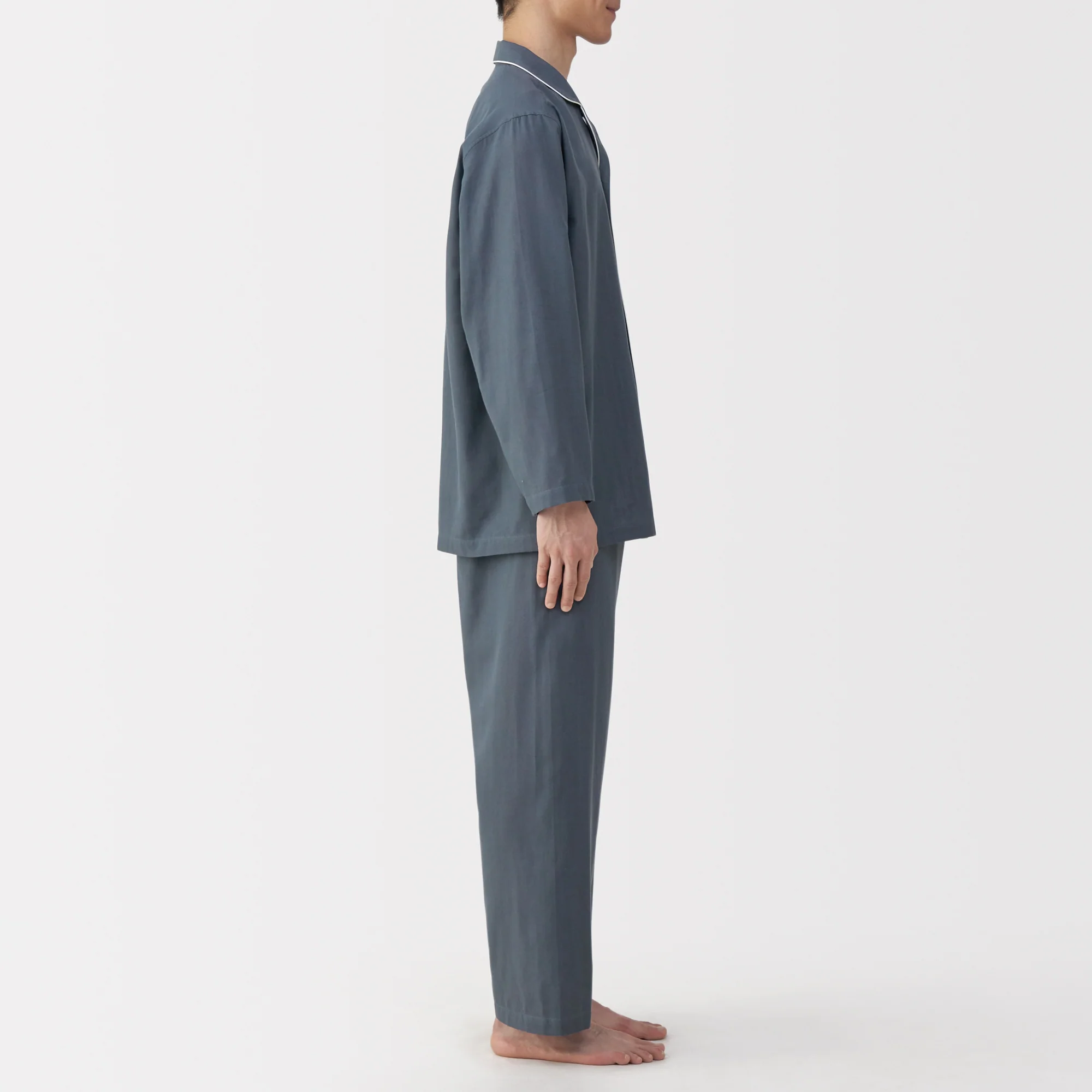 Side Seamless Double Gauze Pajamas - Image 32