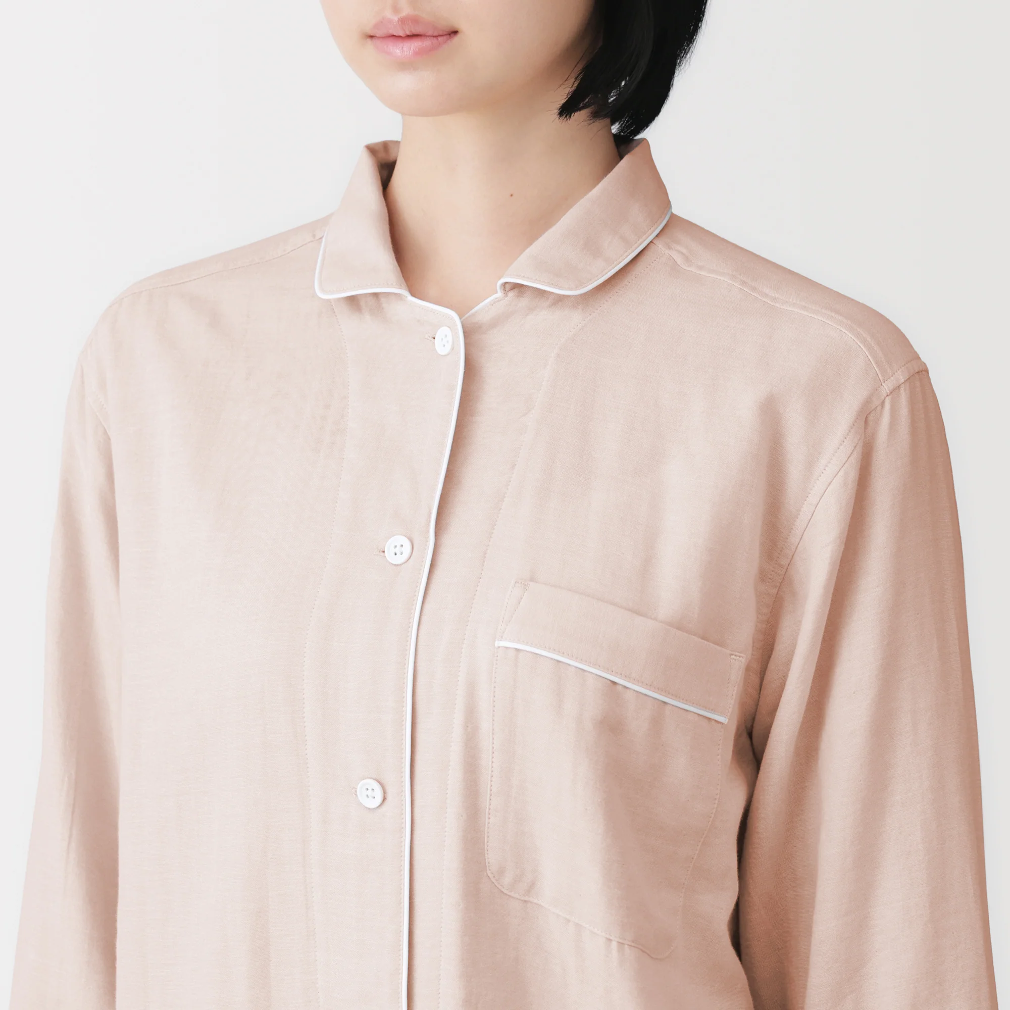 Side Seamless Double Gauze Pajamas - Image 55