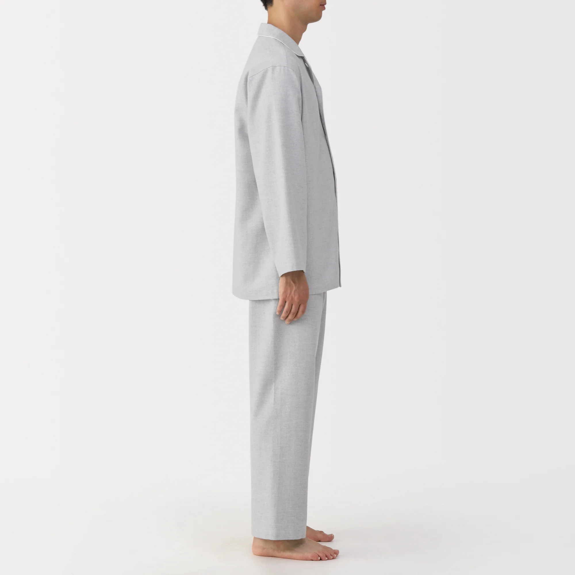 Side Seamless Flannel Pajamas - Image 18
