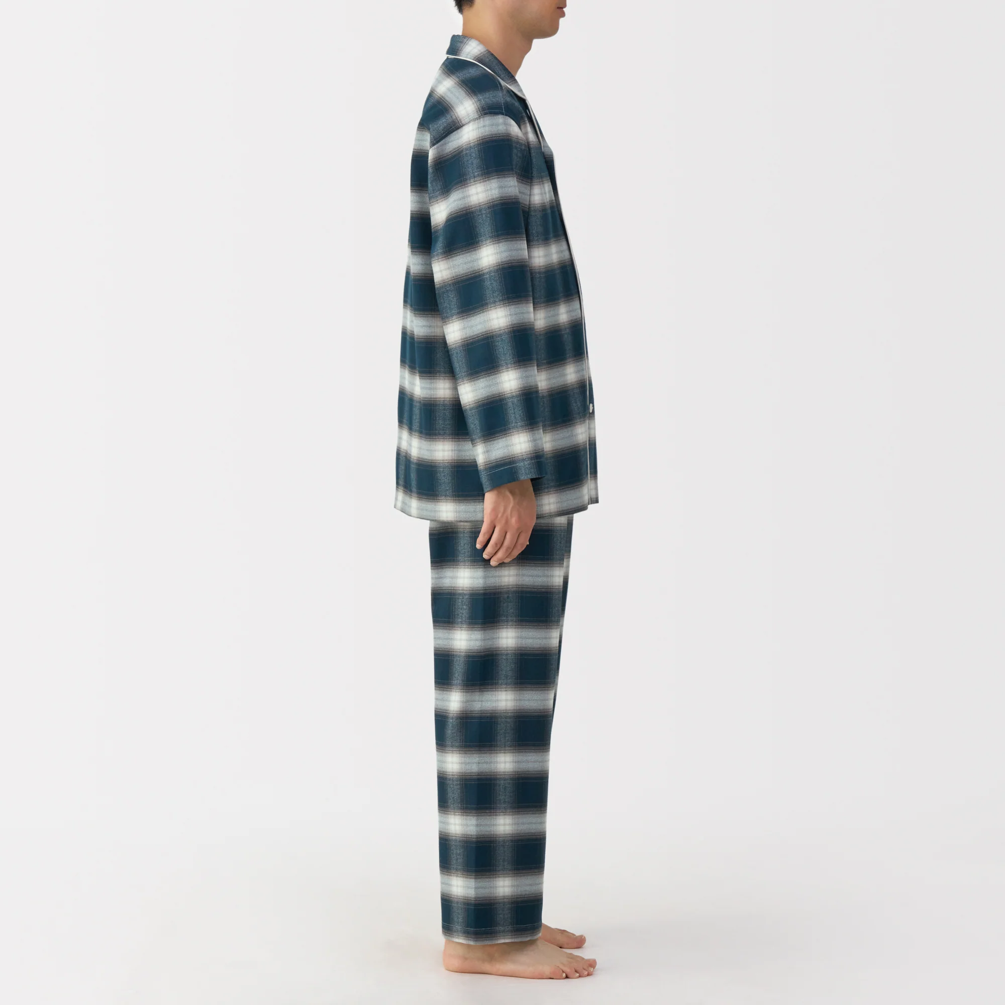 Side Seamless Flannel Pajamas - Image 31
