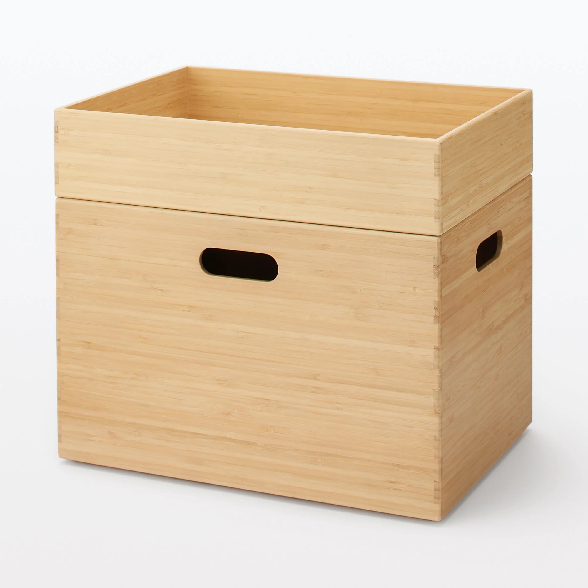 Stackable Bamboo Box - Large W37 x D26 x H24.5 cm - Image 9